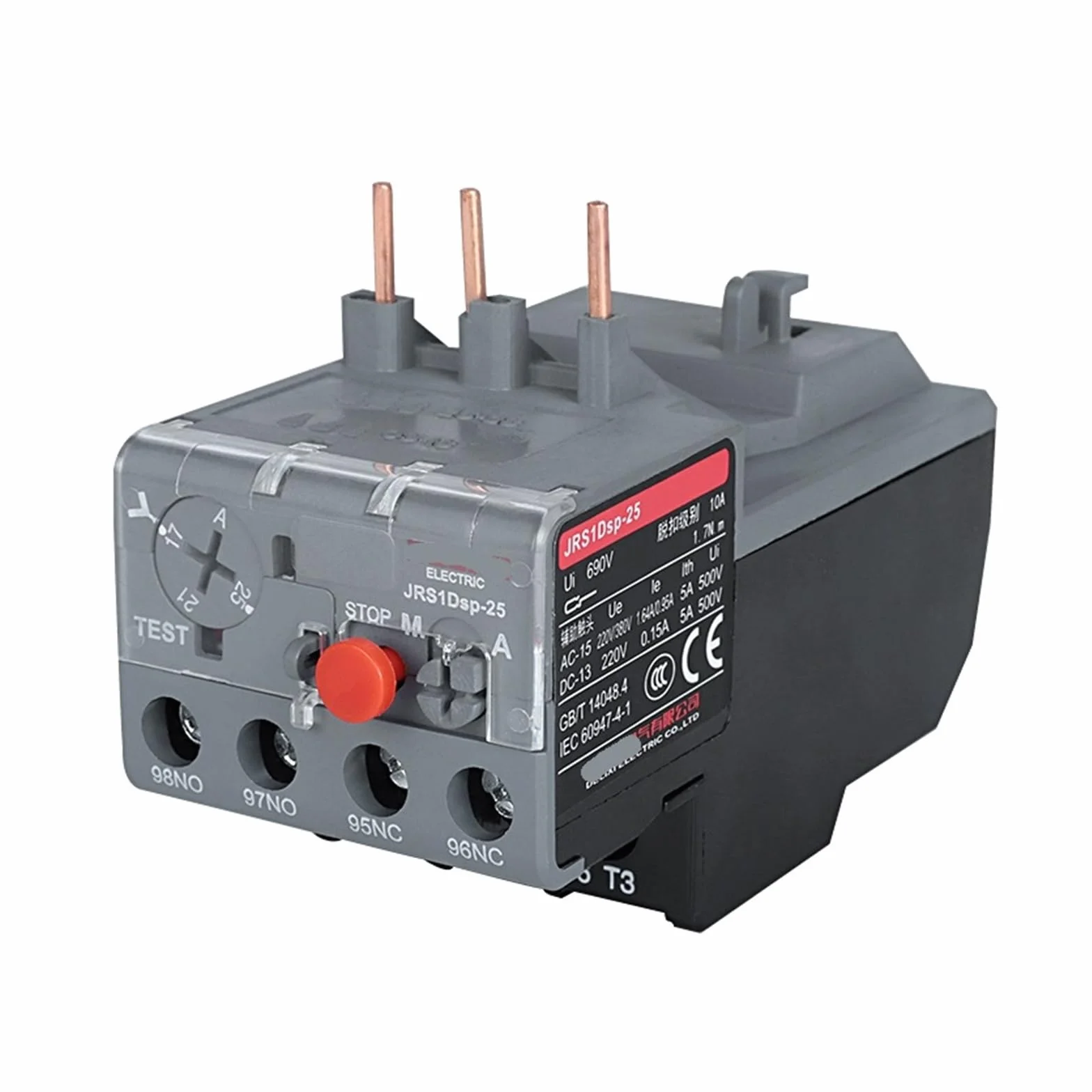 JRS1DSP-25/Z 10A 13A 18A 1,6A 25A 2,5A 4A 6A 8 (kolor: JRS1Dsp-25/Z 5,5-8A)