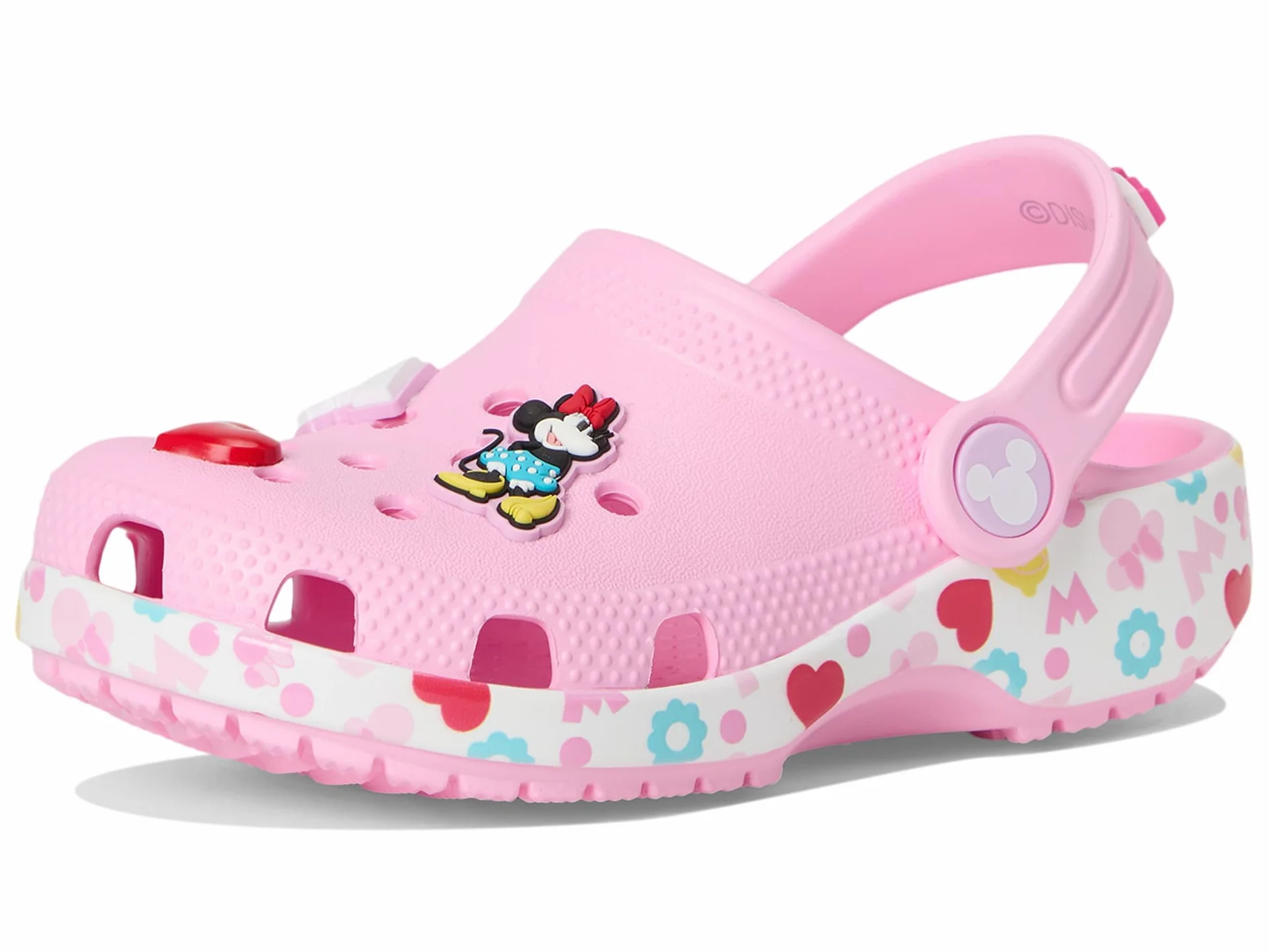 Crocs Uniseks - dzieci Mickey Friends Minnie Classic Clog TChodak