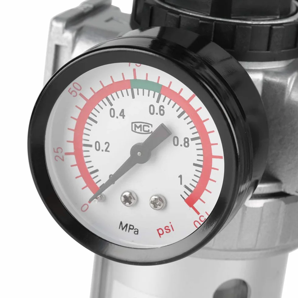 Regulator filtra powietrza, 1/2"separator oleju Filtr sprężarki do sprężarek i narzędzi pneumatycznych