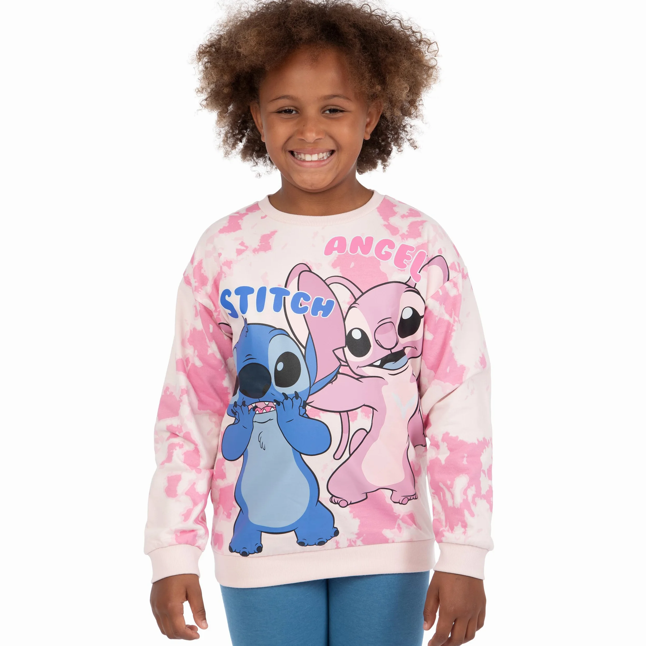 Legginsy I Bluza Disney Stitch 2 Częściowy | Stroje Stitch Dla Dziewczynek | Ubrania Stitch Dla Dziewczynek