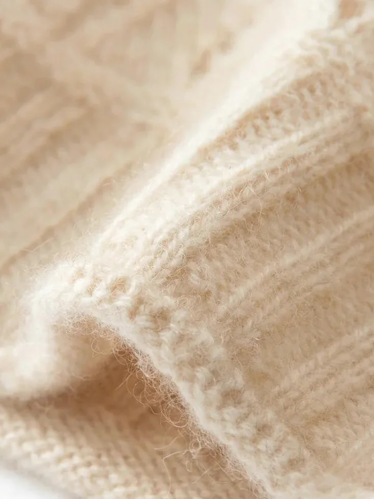 Jesienno-zimowa damska kaszmirowa czapka miękka ciepła dzianinowa czapki typu beanie czapka damska na co dzień solidne drążone czapki