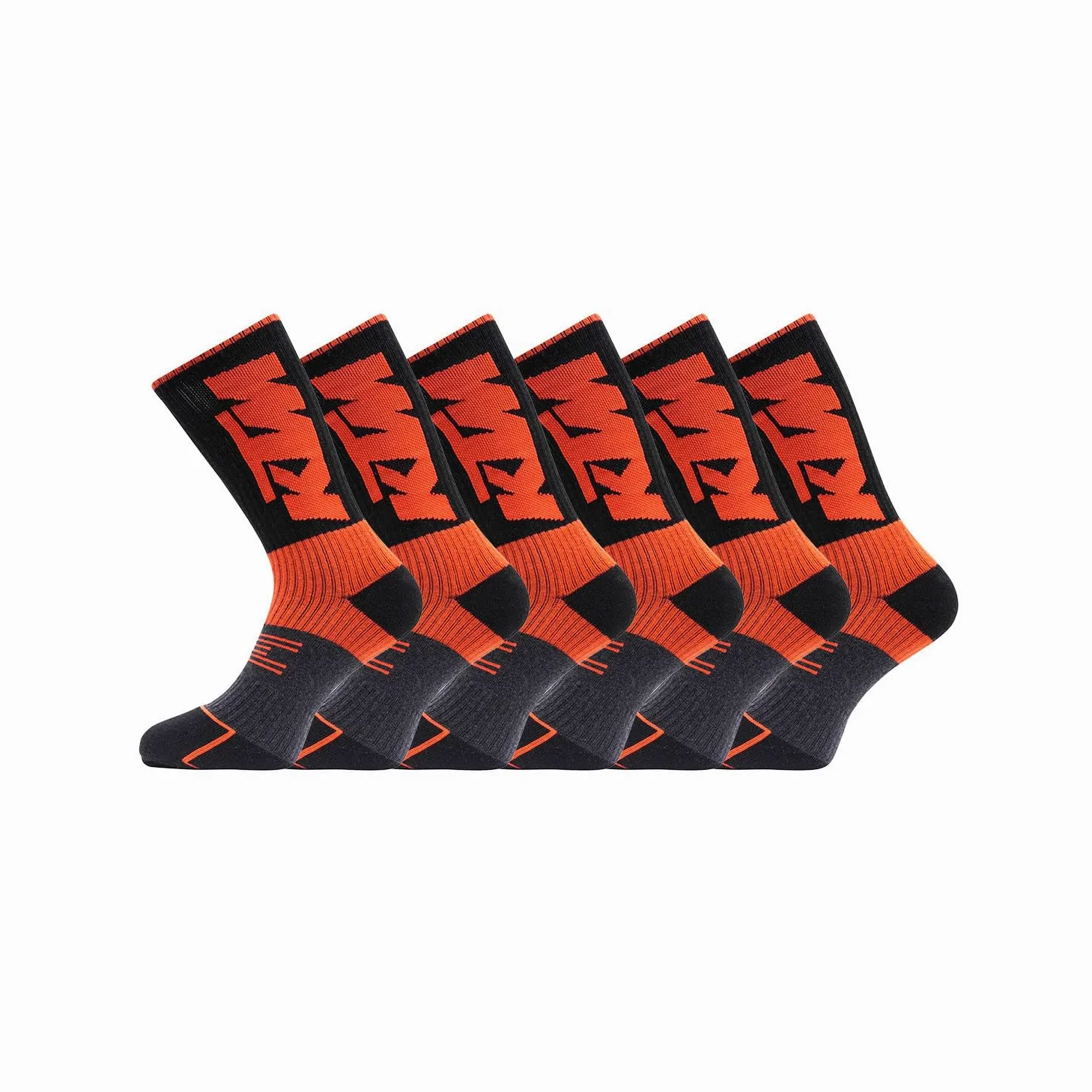 KTM Skarpety męskie, Opakowanie 6x ST czarne, 39-42 EU