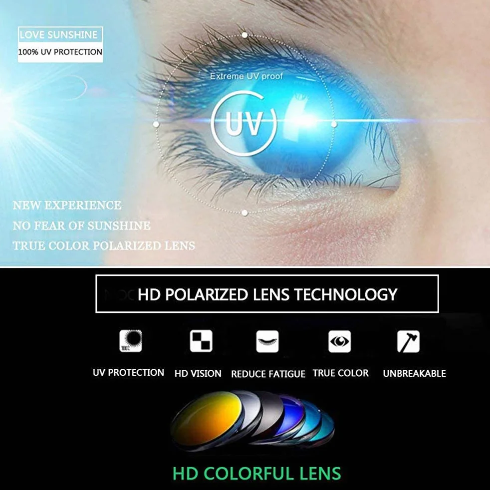 Fotochromowe okulary przeciwsłoneczne z pilotem UV400, okulary przeciwsłoneczne do kameleona, Zmiana koloru