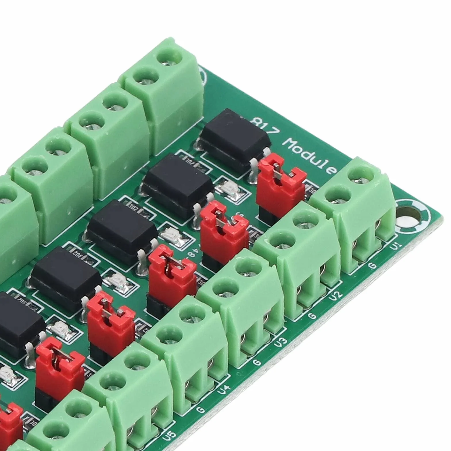 8-kanałowy Moduł Izolacyjny Transoptora Moduł Konwertera Sygnału PLC Moduł Izolatora Optoelektronicznego 3.6-30V