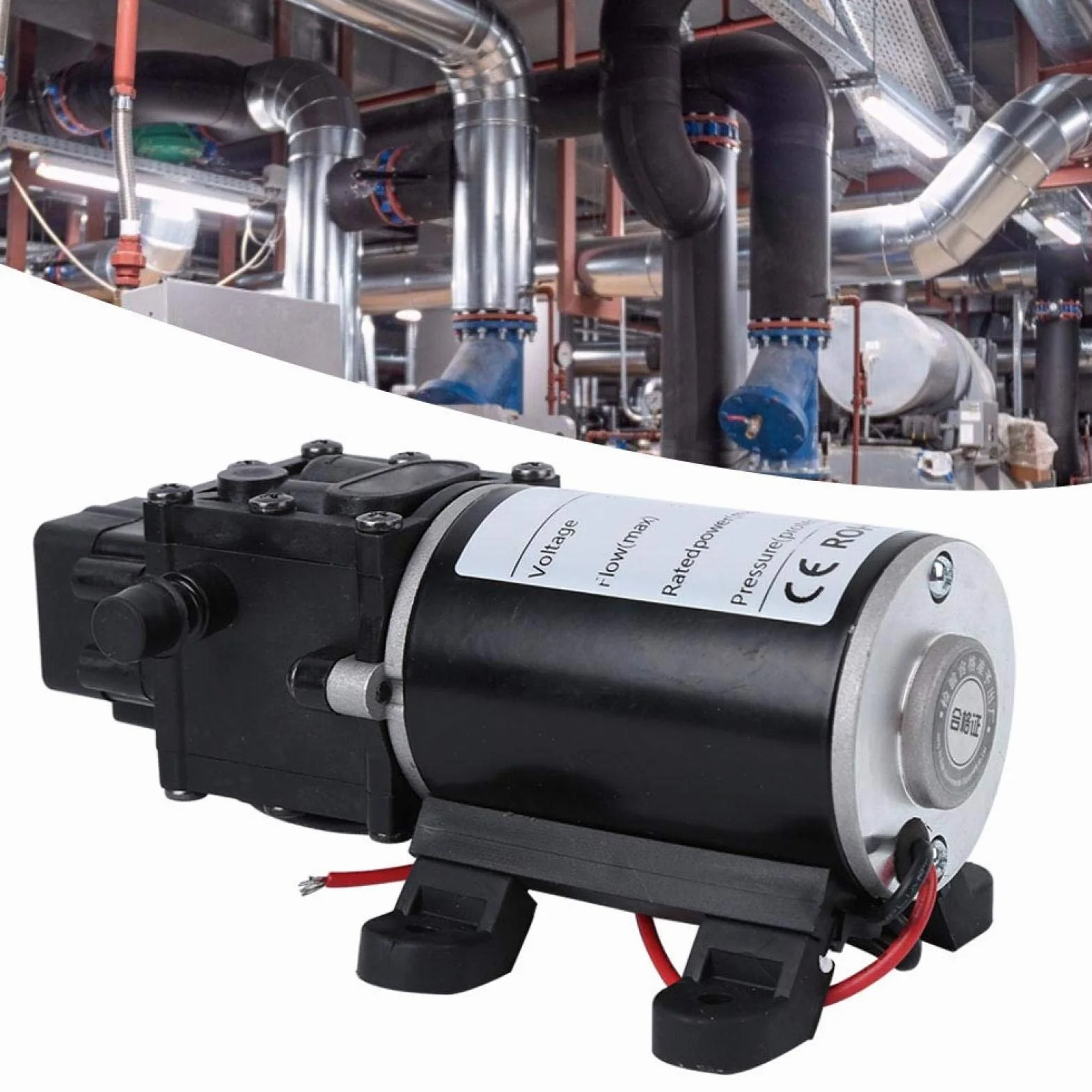Membranowa pompa wodna, inteligentna pompa membranowa pompy, rozpylacz wody w pompie natryskowej do domu(18V motor)