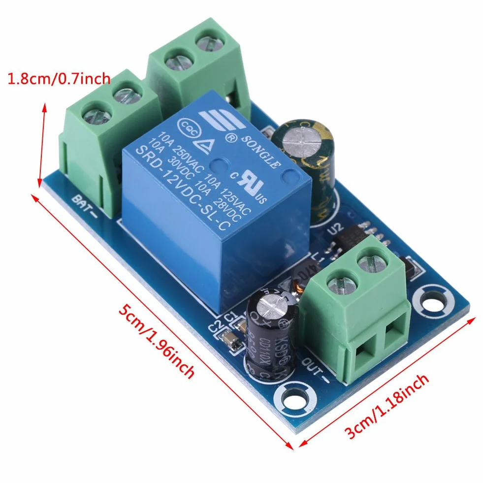 DC 12V 24V 36V 48V Moduł kontrolera zasilania awaryjnego Auto Switch Adapter 10A wyłącz zasilanie