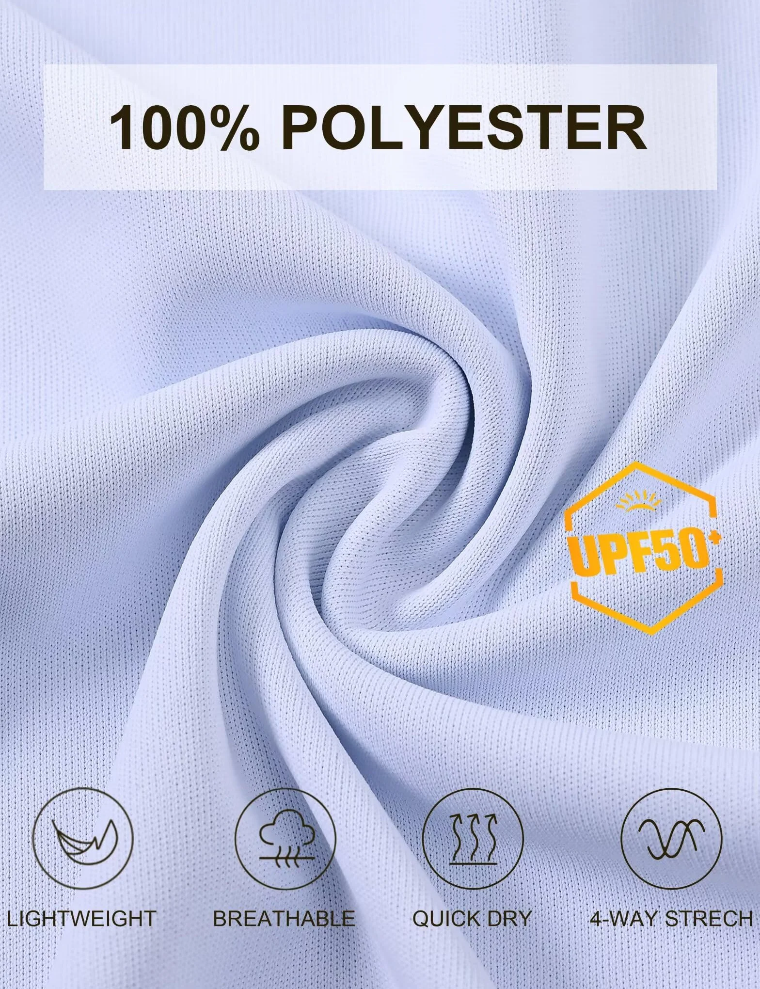 MoFiz Męska koszulka anty-UV, UPF 50+, szybkoschnąca, koszulka Rashguard na zewnątrz, do surfingu,