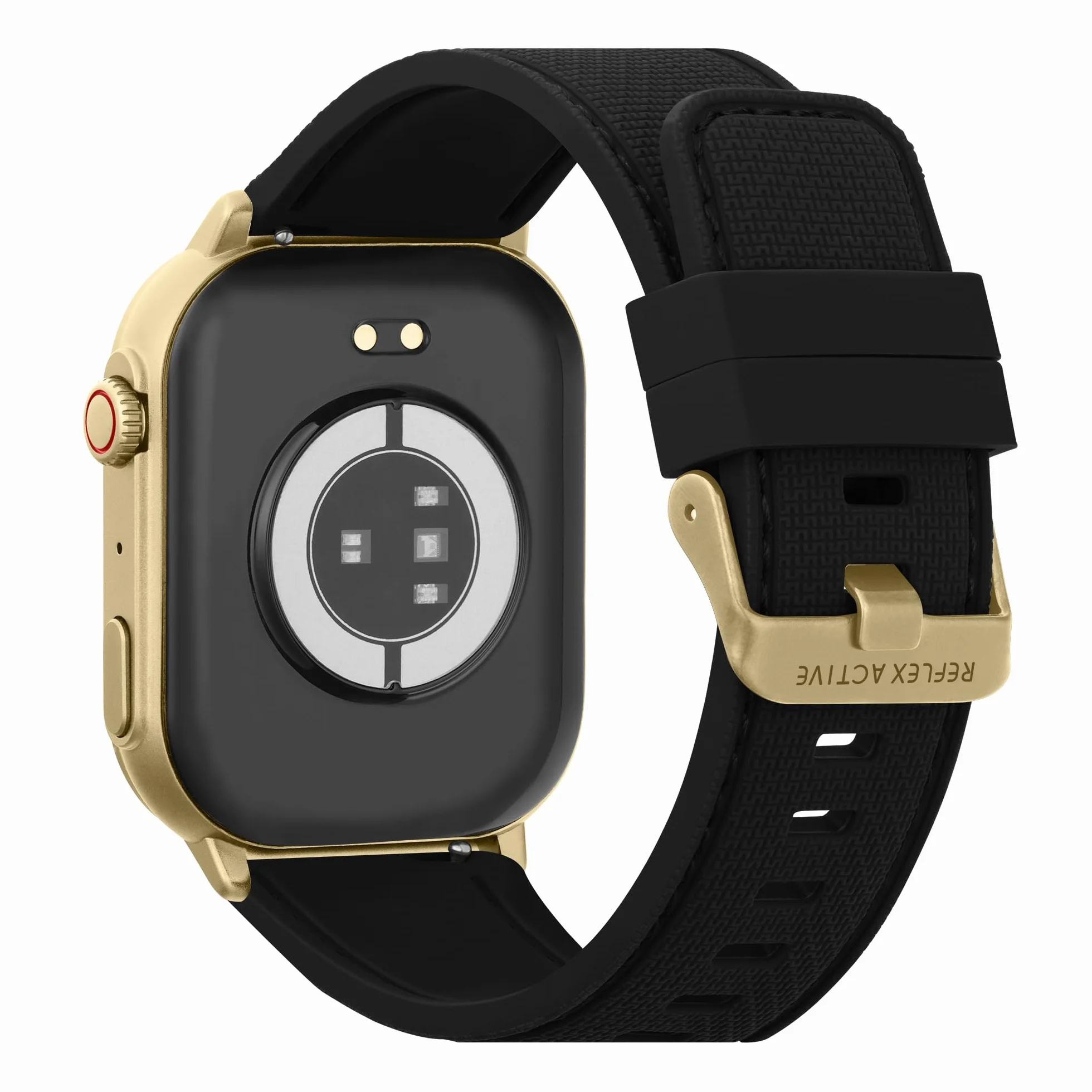 Reflex Active Inteligentny zegarek Amoled serii 29 2,04'' ekran dotykowy IP68 czarny pasek iOS Android