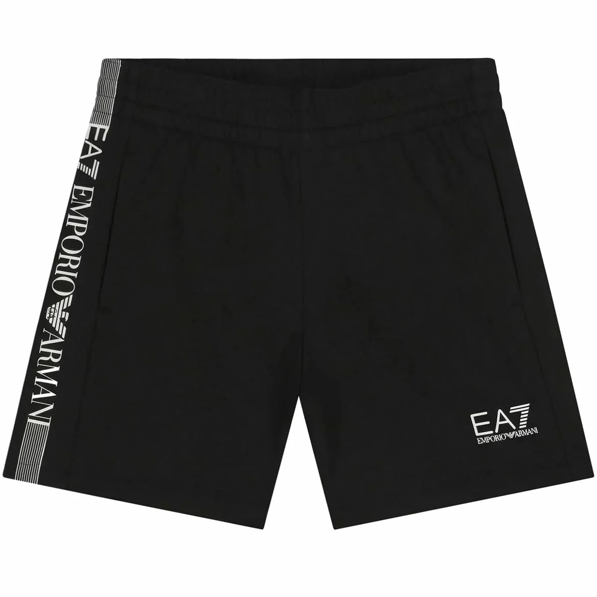 Emporio Armani EA7 Bawełniana koszulka i szorty z serii Logo dla dzieci i nastolatków, 7B000267