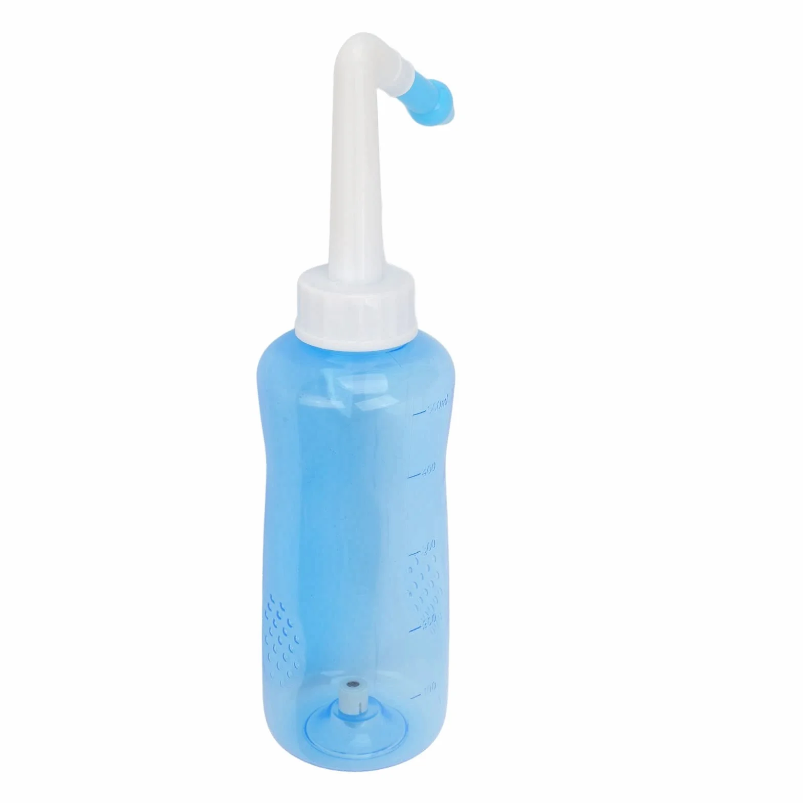Pojemnik do czyszczenia nosa, butelka do płukania zatoki, butelka do mycia nosa, środek do czyszczenia alergii nosa z 2 dyszami, 500 ml, butelka do nawadniania nosa o pojemności 500 ml, butelka do