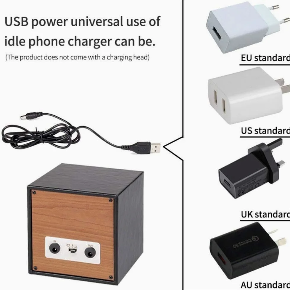 Zasilacz USB Czarny Mechaniczny Nakręcany Pudełko Obudowa Silnika Shaker Uchwyt Nakręcarki Zegarków Wyświetlacz Organizator Do Przechowywania Biżuterii