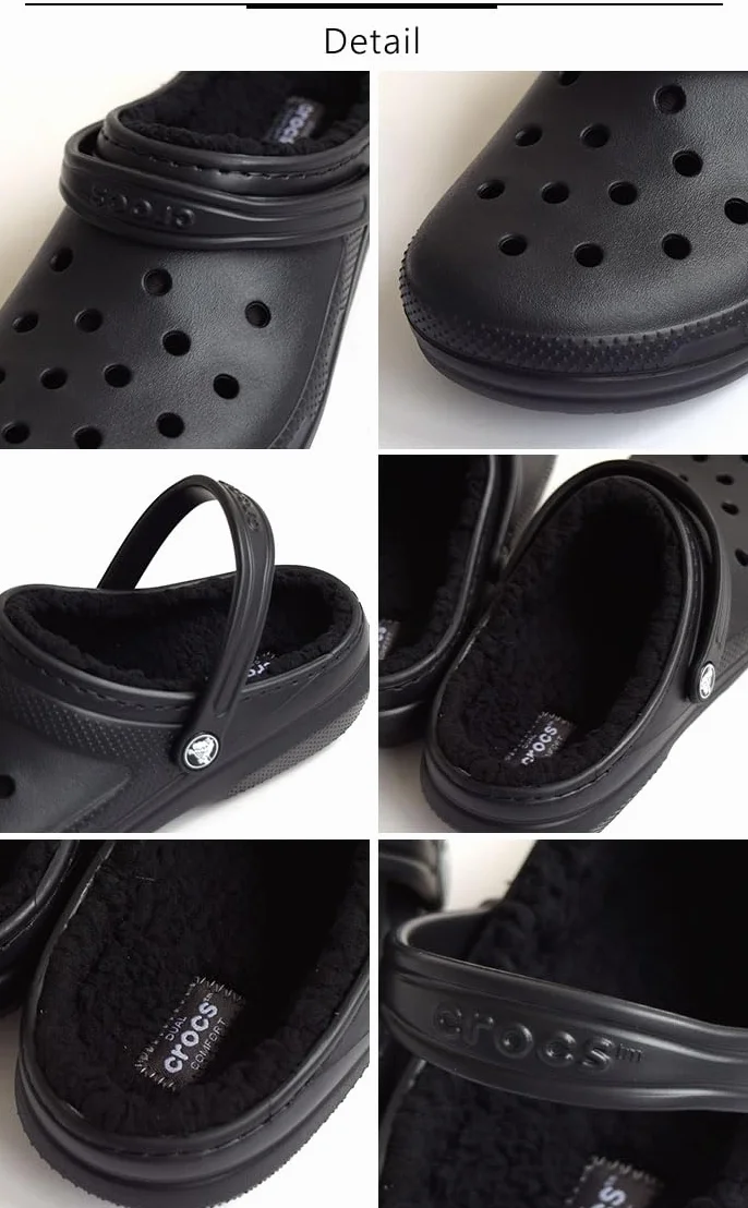 Crocs Classic Lined Clog K Chodak Uniseks Kość grzybowa 36/37 EU