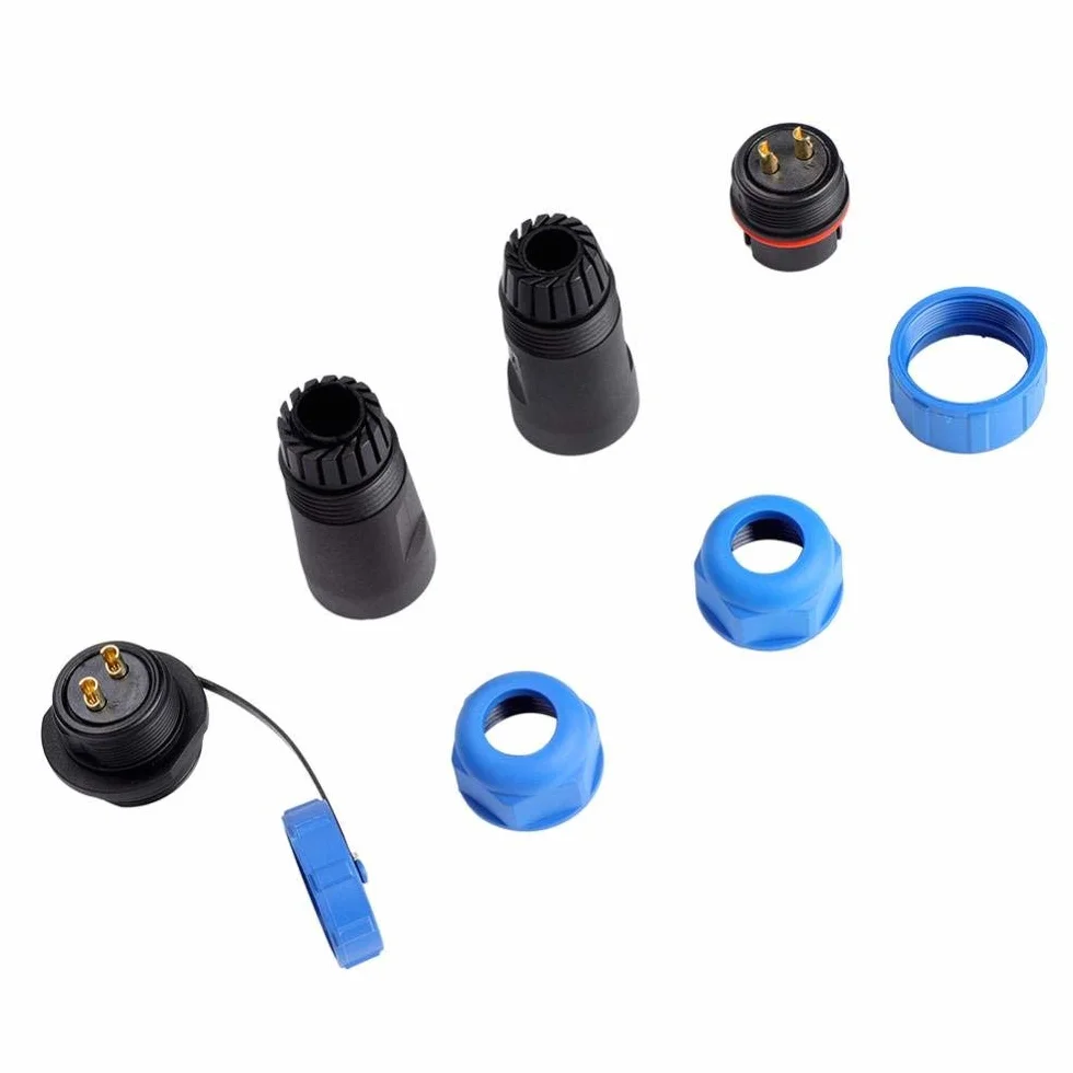 Luftfahrtstecker SP21 IP68 2/3/4/5/7/9/12-poliges Anschlussstecker Mit Wasserdichtem Steckverbindungskabel Für Aviation-Stecker, Lotnictwo Und Elektronische Geräte (2 PIN)