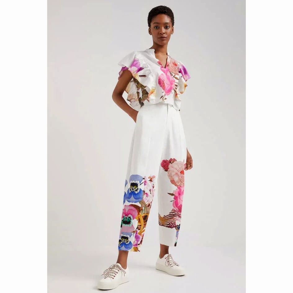 Desigual Kobieta bluzka Art. 22SWBW26 biały kolor pasuje do wyboru