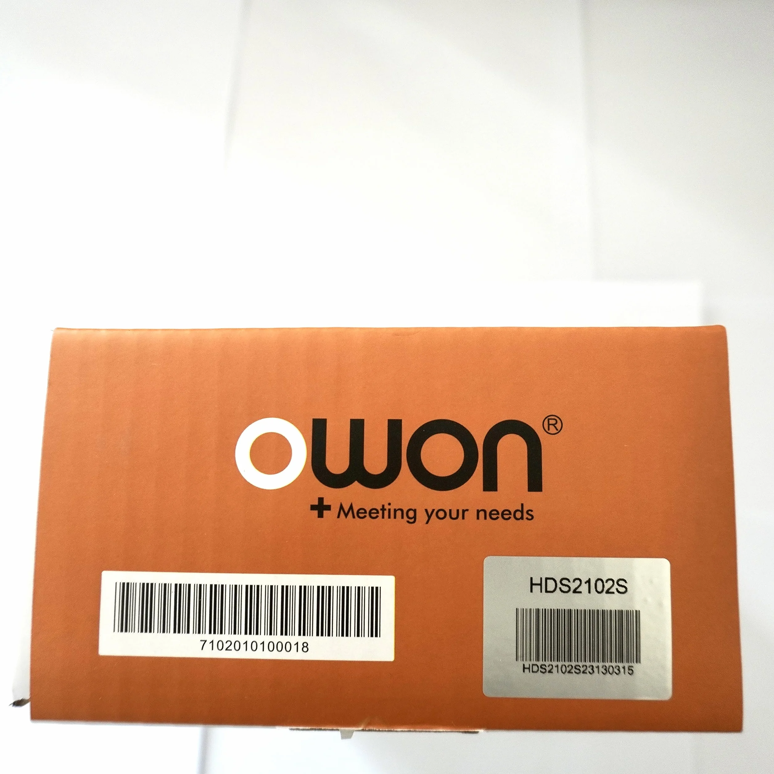 OWON HDS2102S 2-kanałowy oscyloskop ręczny 100 MHz szerokość pasma 20000 multimetr OSC + DMM + generator kształtu fali