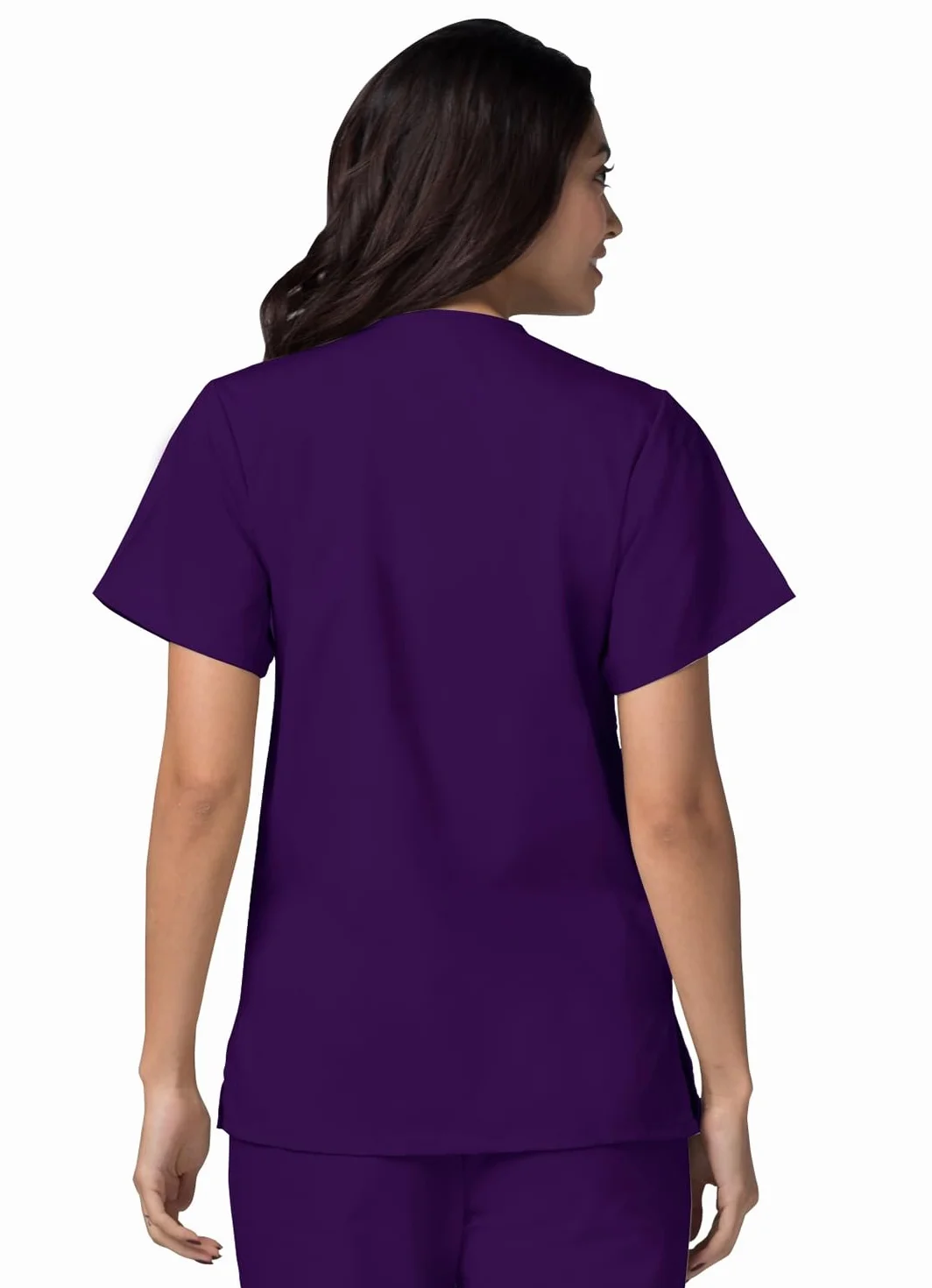 Adar Uniforms Damska koszula medyczna 604prpm fioletowa, M UK