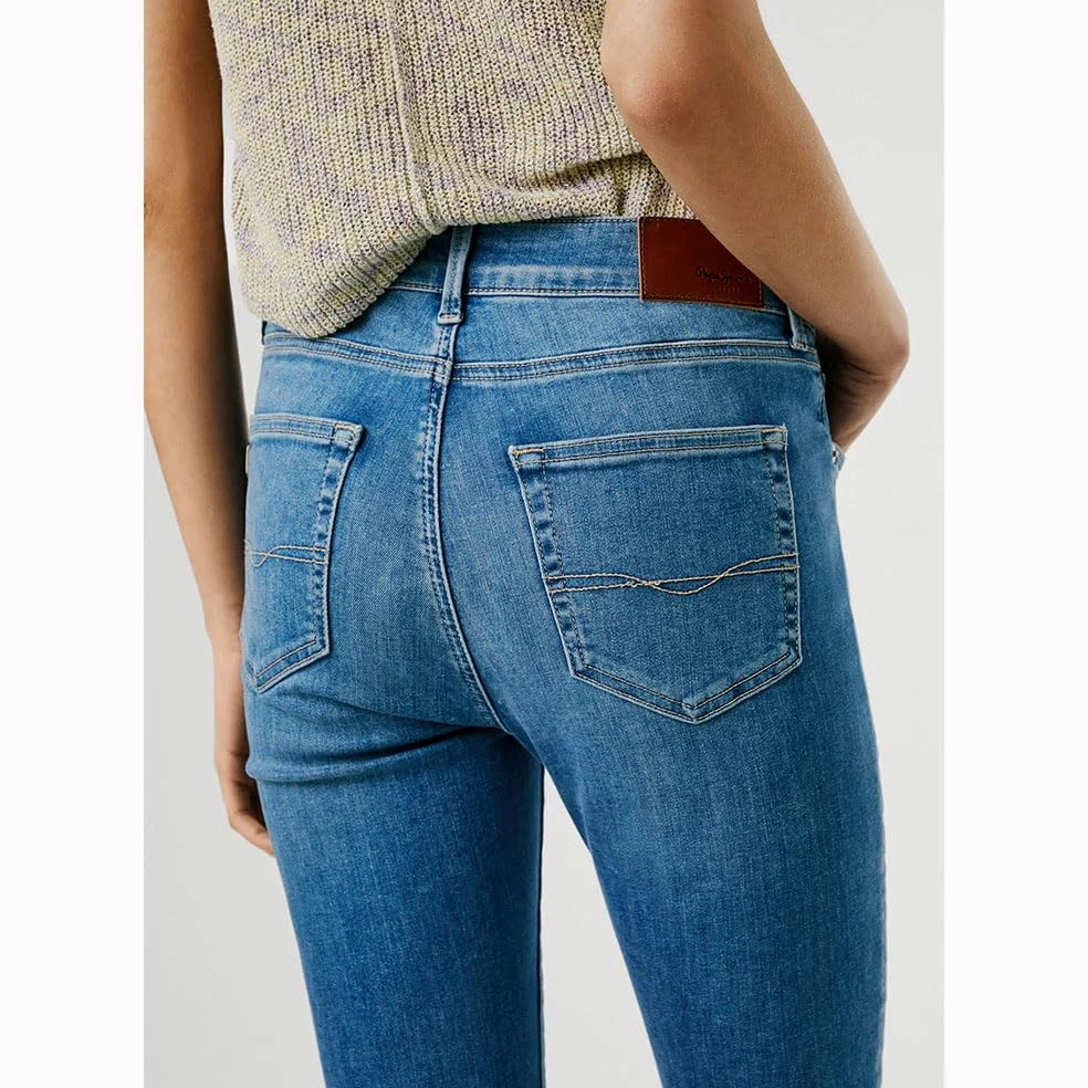 Pepe Jeans Skinny Jeans Mw Regent - Dżins Kobiety