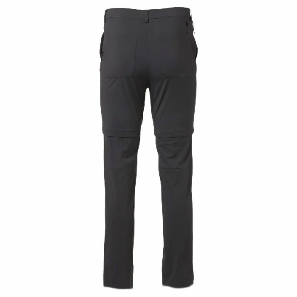 Marmot Meżczyzni Arch Rock Convertible Pant, Oddychające Spodnie Trekkingowe Zapinane na Zamek, Wodoodporne Spodnie Turystyczne, Długie Spodnie Z Odpinanymi Nogawkami, Dark Steel, 28