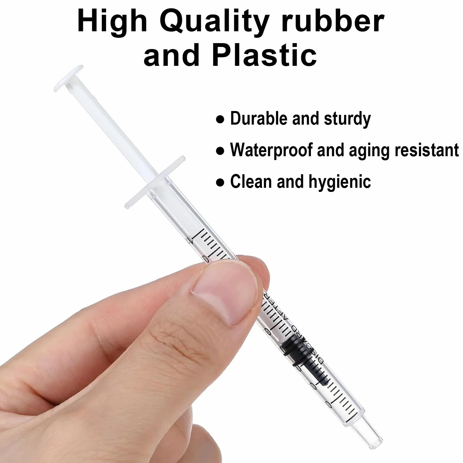20 sztuk strzykawek 1 ml, sterylne strzykawki z siarą, kolektor, strzykawki do insuliny, strzykawki z tworzywa sztucznego, z nasadkami, bez igły, do płynów, laboratoriów, karmienia zwierząt