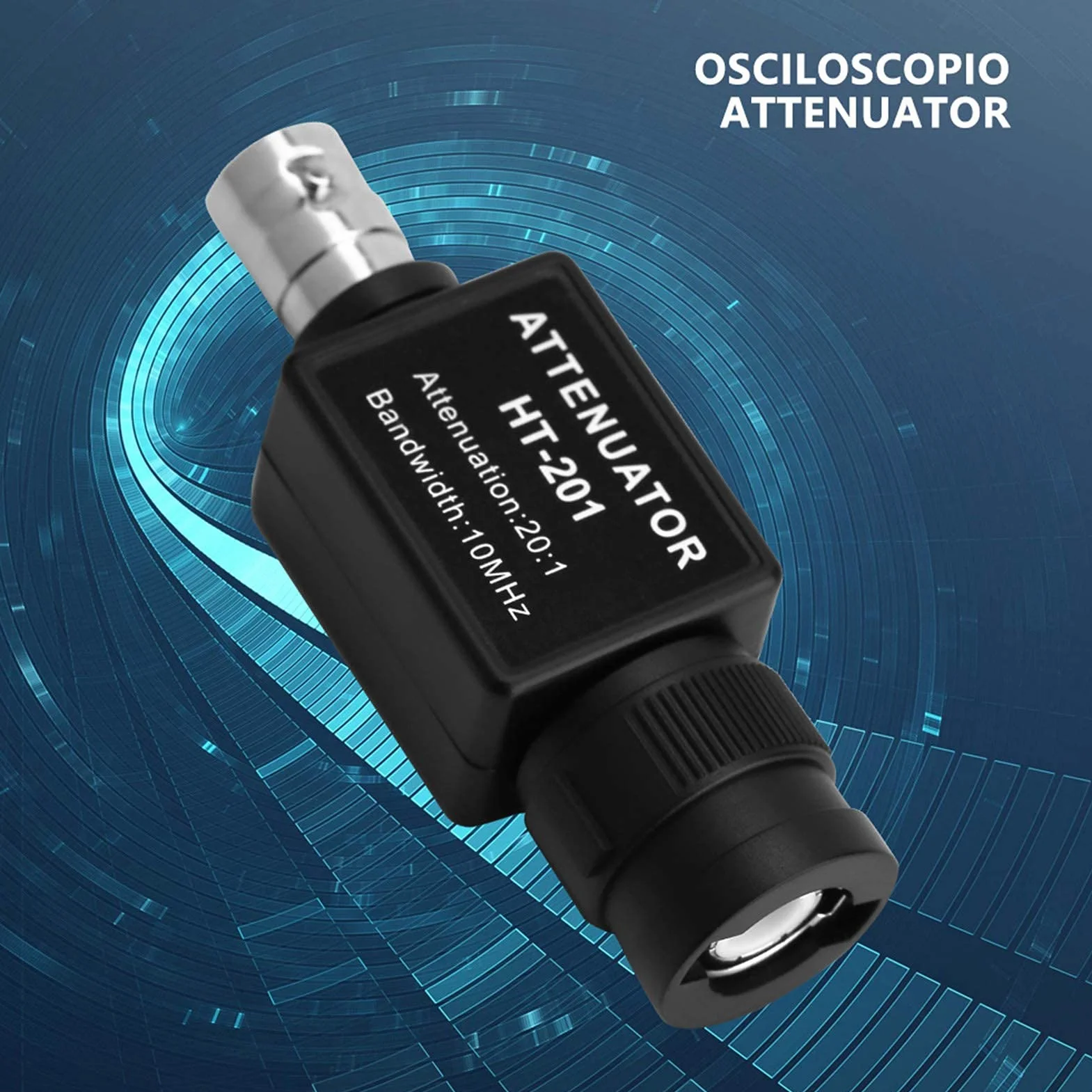 HT201 Tłumik Sygnału Tłumik Pasywny 201 Tłumik Pasywny 20:1 Tłumienie Sygnału Pasmo 10mhz Tłumik Osciloscopio