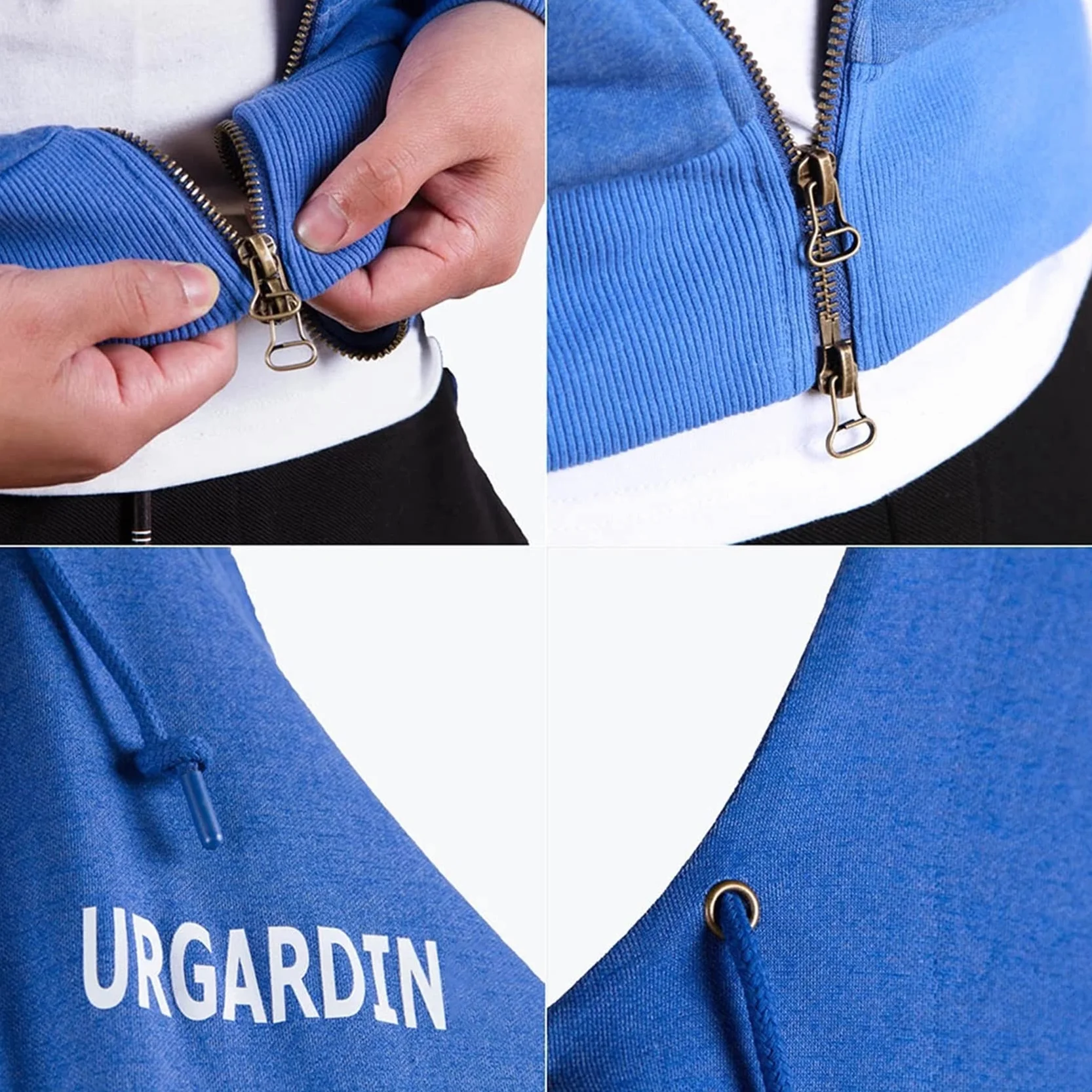 Bluza antyradiacyjna EMF z kapturem męska blokująca 5G 4G WiFi Bluetooth RFID