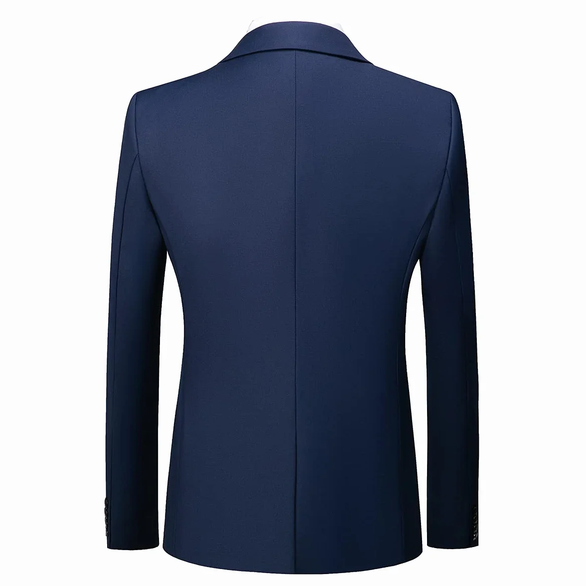 KUDORO garnitur męski 2-częściowy Slim Fit Smoking Pojedyncze Piersi z dwoma guzikami, Męskie garnitury 2-częściowe na wesele, imprezę, biznes, komfort, elegancka marynarka i spodnie