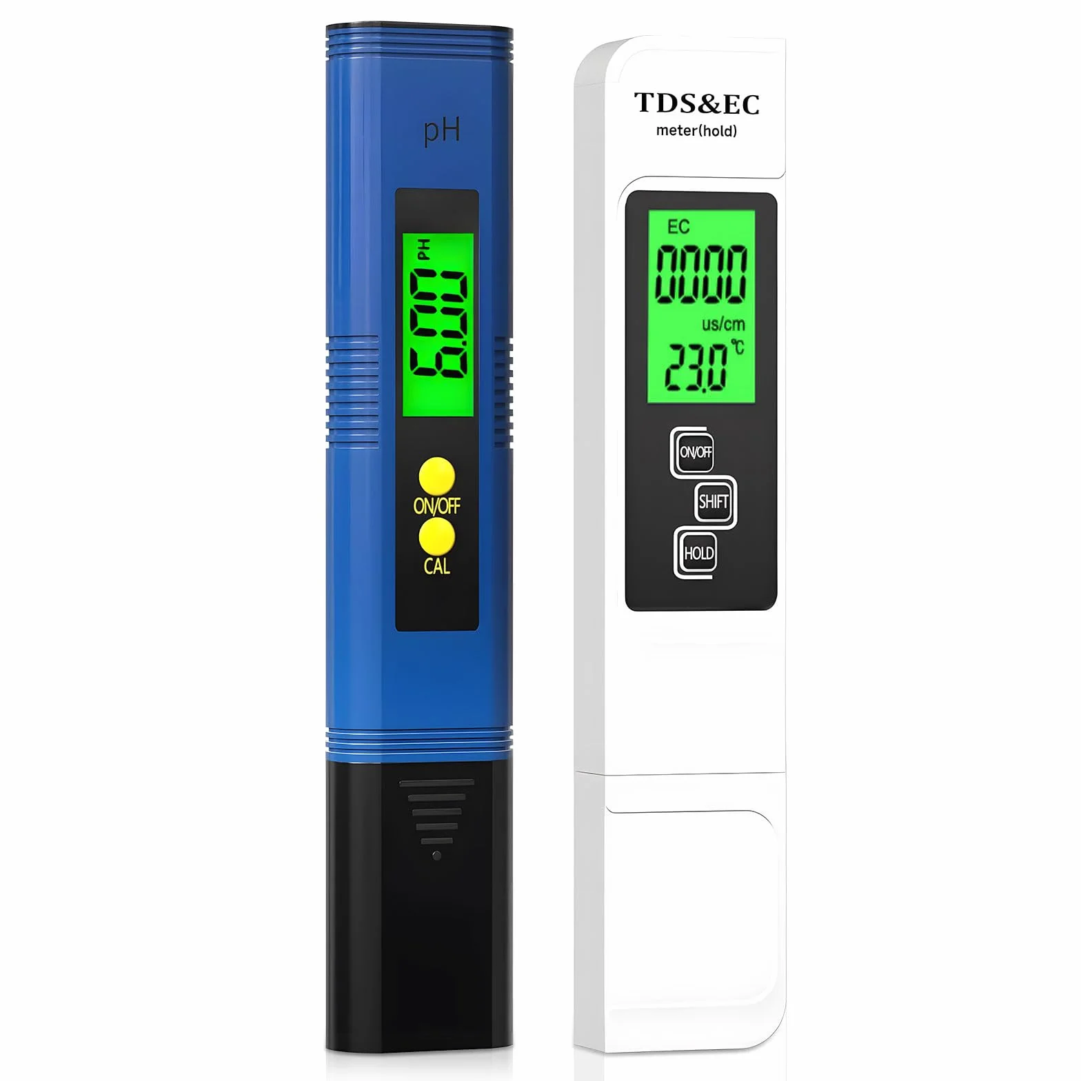Miernik pH wody 4 w 1 – miernik wartości pH do pH/TDS/EC/temperatury, cyfrowy tester jakości wody do akwarium, basenów, wody pitnej, basenu
