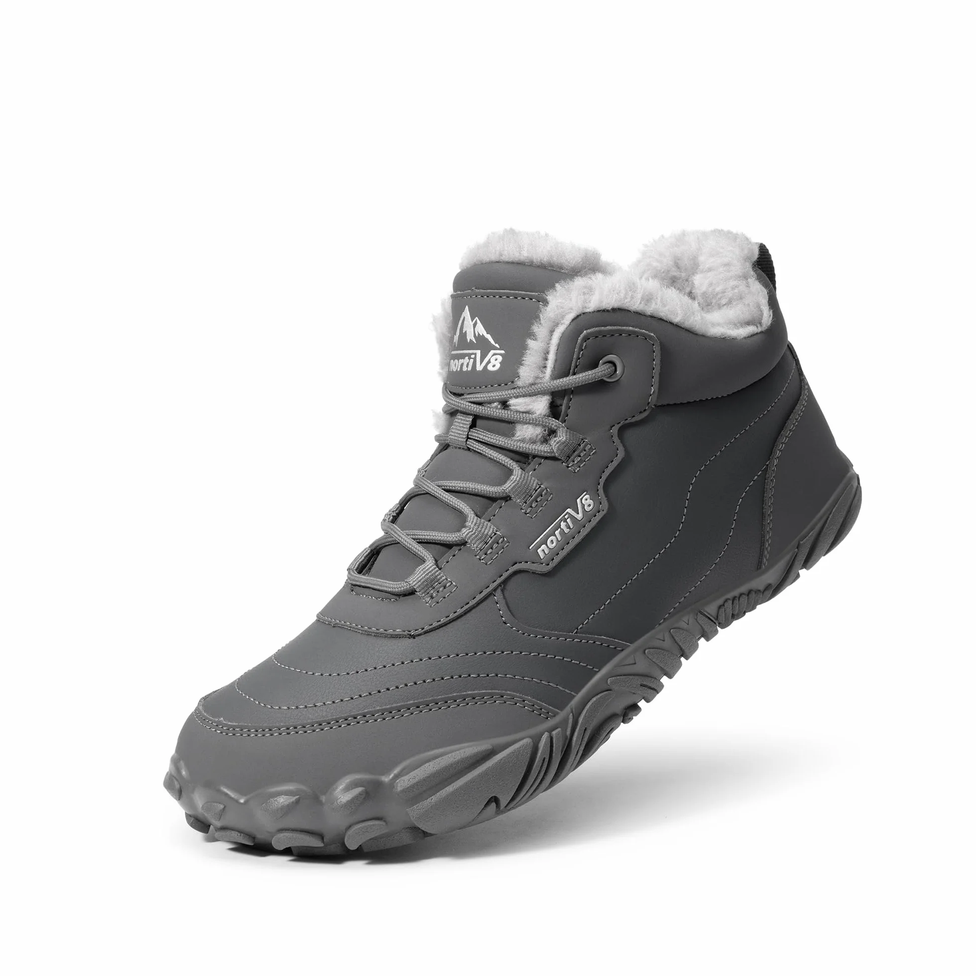 NORTIV 8 Męskie śniegowce, izolowane, wodoodporne buty outdoorowe