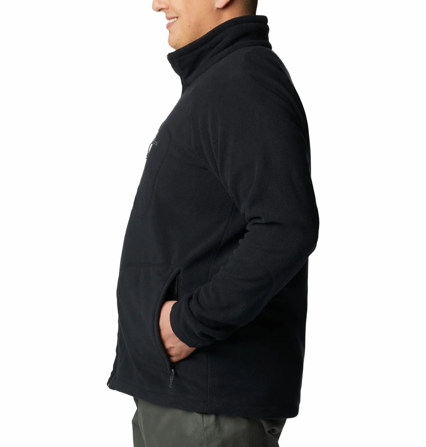 Columbia Fast Trek 2 Full Zip Fleece, Kurtka polarowa Mężczyźni, Black, XXL