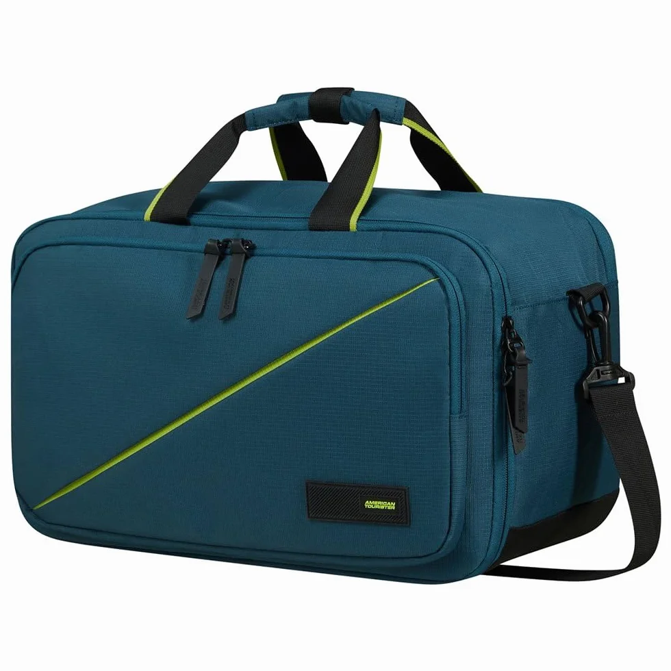 American Tourister Take2Cabin - Ryanair Torba podróżna 3-Way, 40 cm, 25 l, niebieski (Harbor Blue)