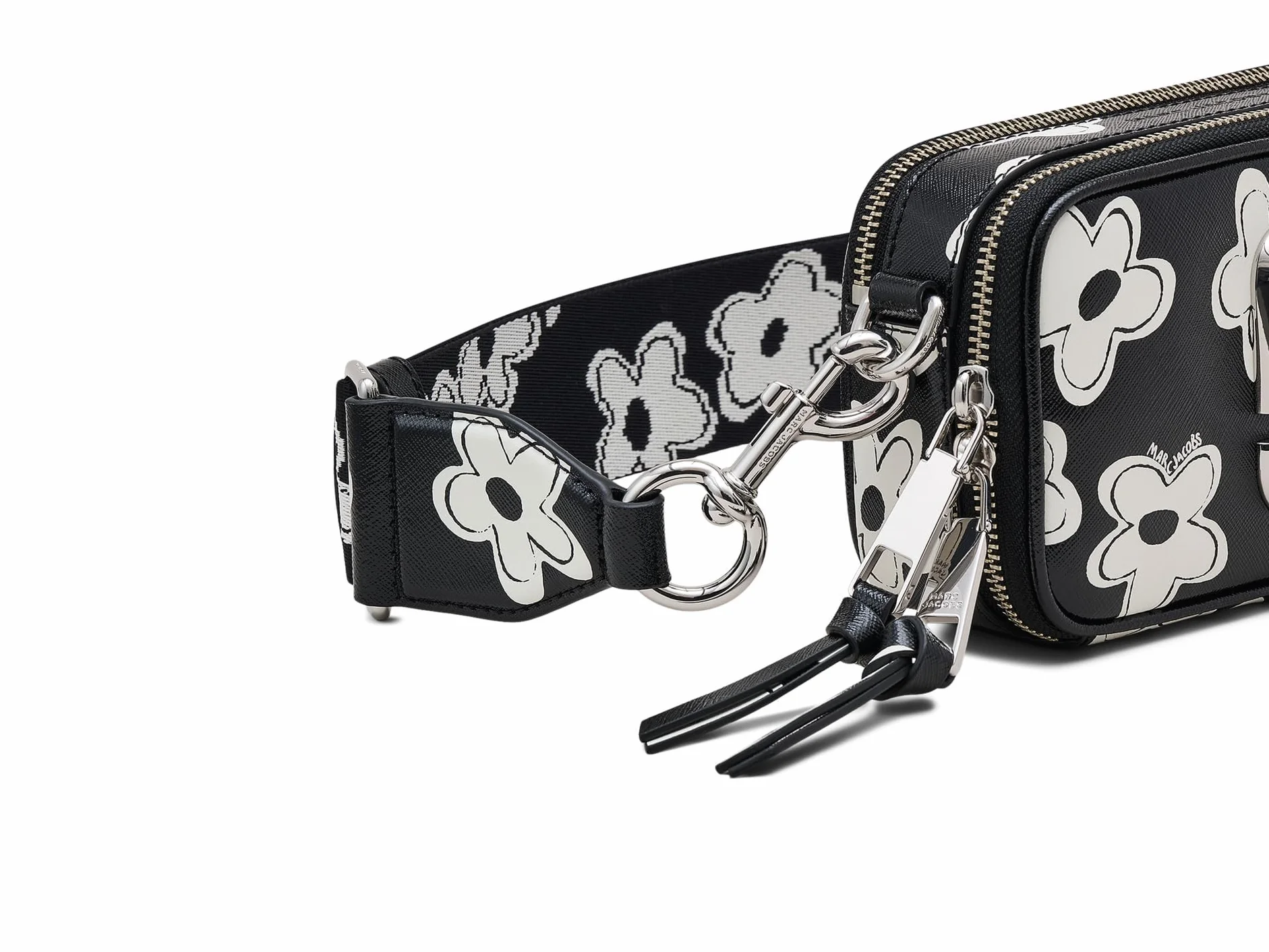 MARC JACOBS The Snapshot Torebka Damska Czarny Biały