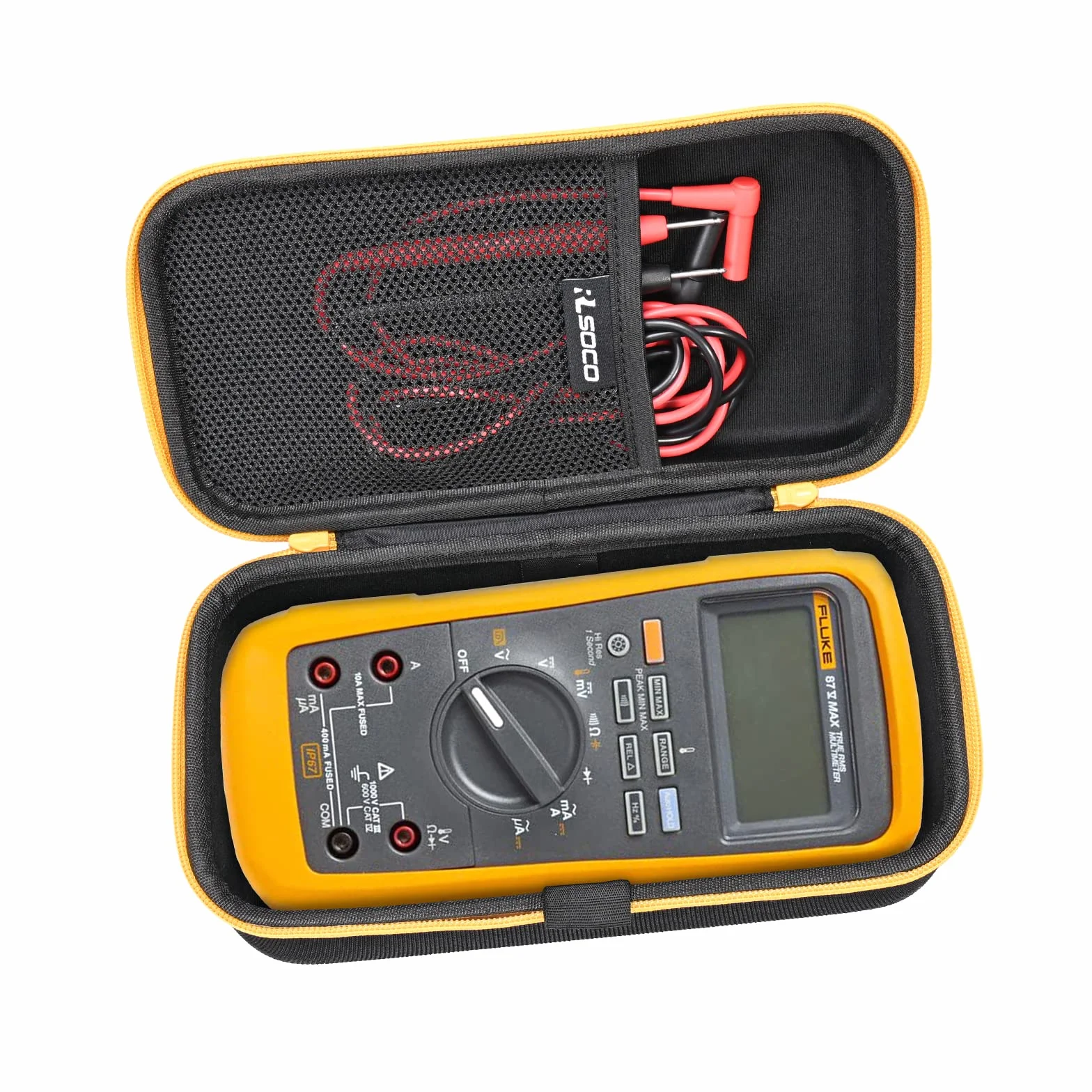 Etui do Fluke 77-4/Fluke 87V MAX/Fluke 87V/E2 handmultimeter digital przez RLSOCO (Tylko Etui)