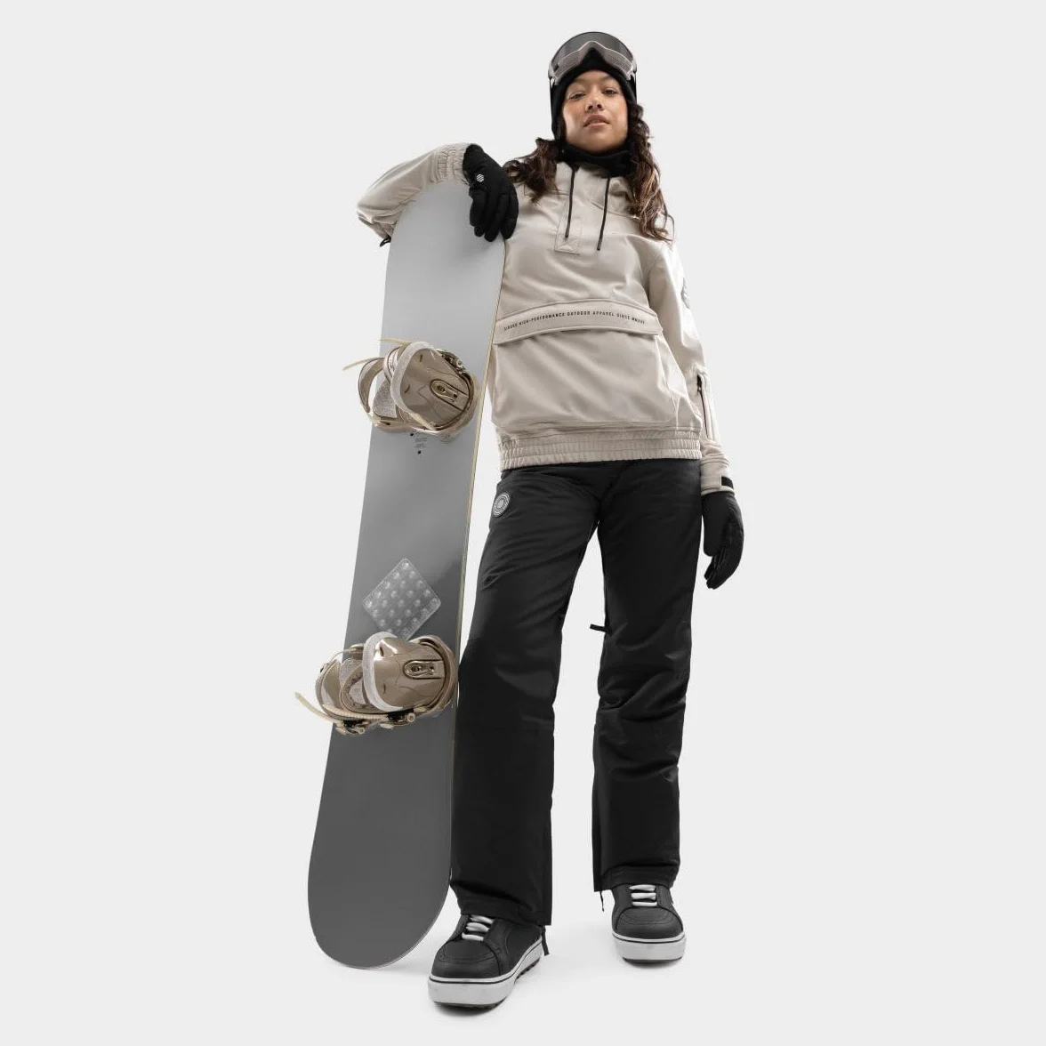 SIROKO W3-W Haboob Kurtka Snowboardowa z Kieszenią Kangurką dla Kobiet