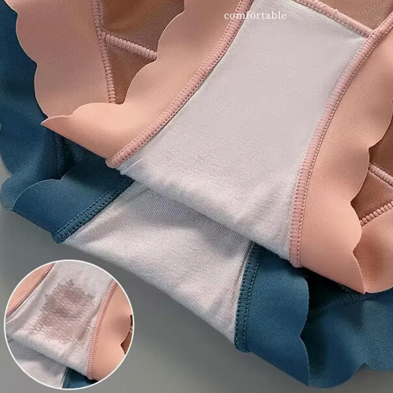 LYGBAOFUL 100% jedwabiu morwowego bielizna damska majtki typu figi z wysokim stanem bielizna modelująca bezszwowa seksowna miękka bielizna na co dzień szorty