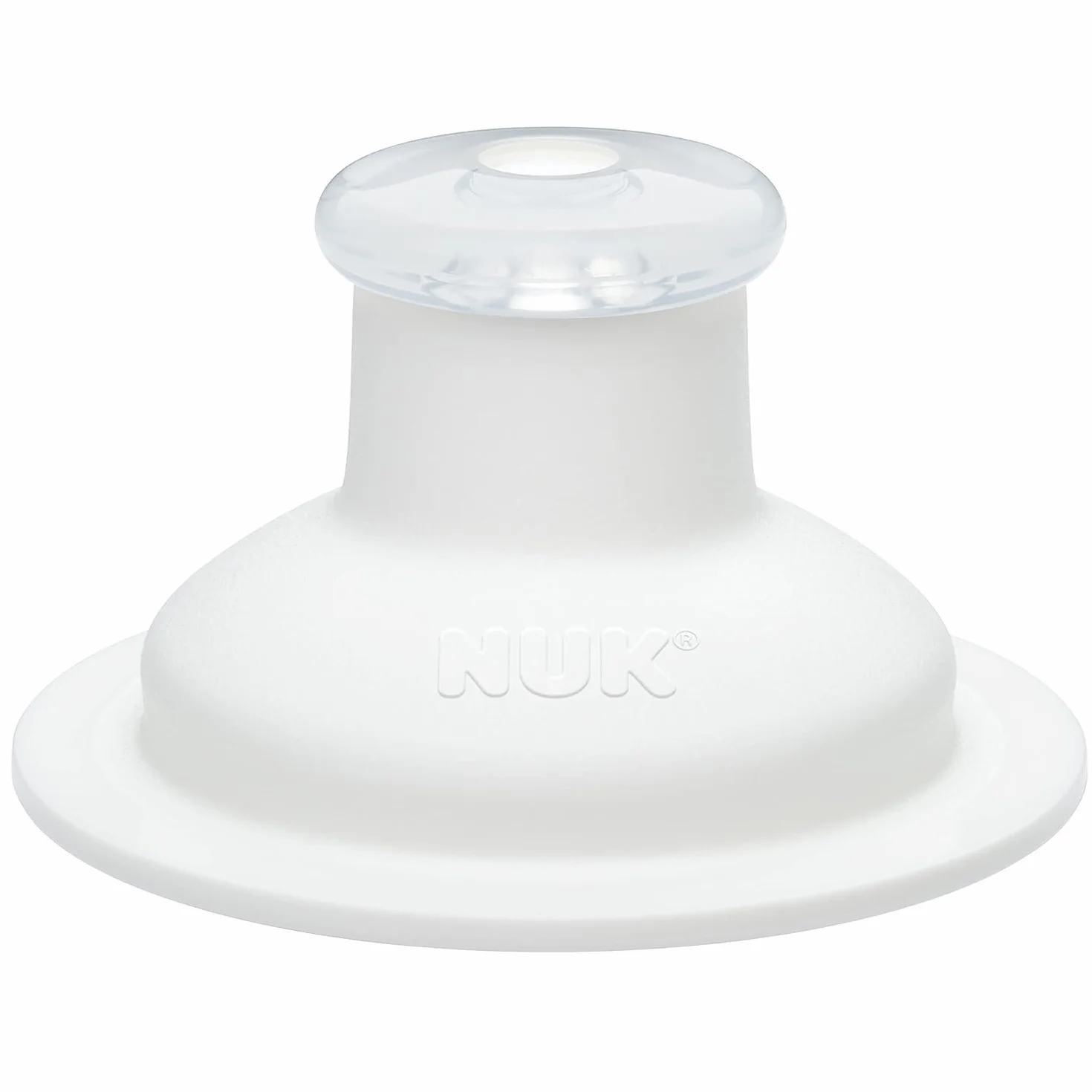 Nuk 10255252 Silikonowa Tulejka Typu Push-Pul, Biały