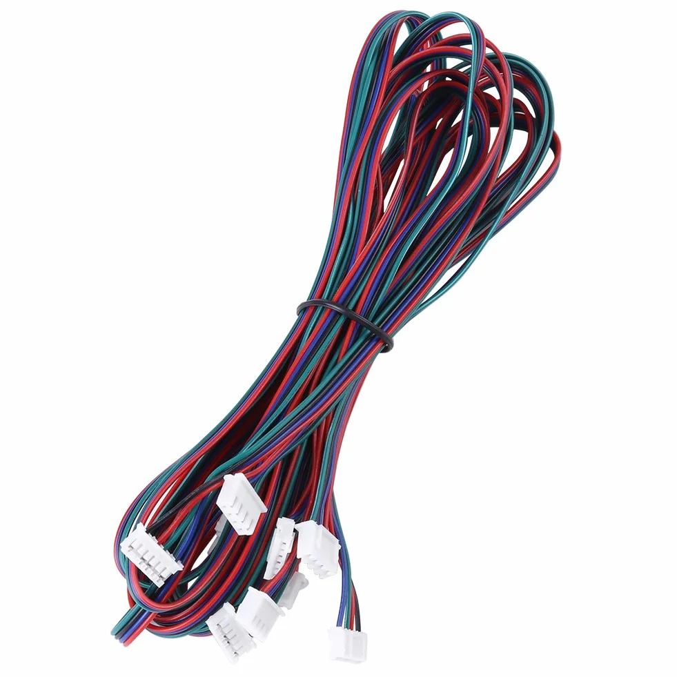 Akozon 5 sztuk PH2.0-XH2.54 żeński kabel połączeniowy do silnika krokowego Nema16 Nema17
