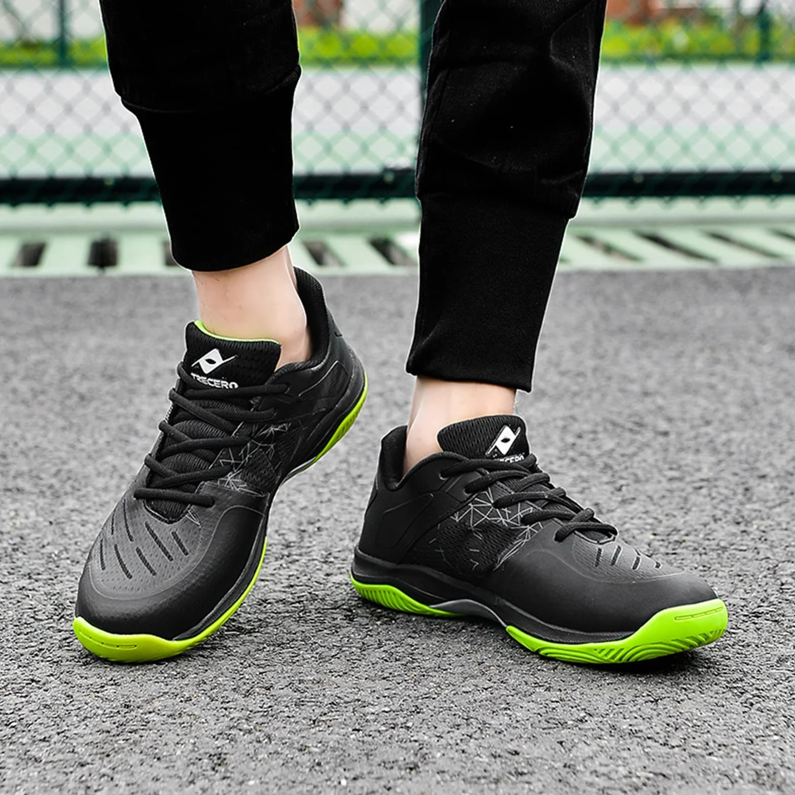 Męskie buty do badmintona Lekkie tenisówki halowe Siatkowe oddychające buty sportowe rakietowe