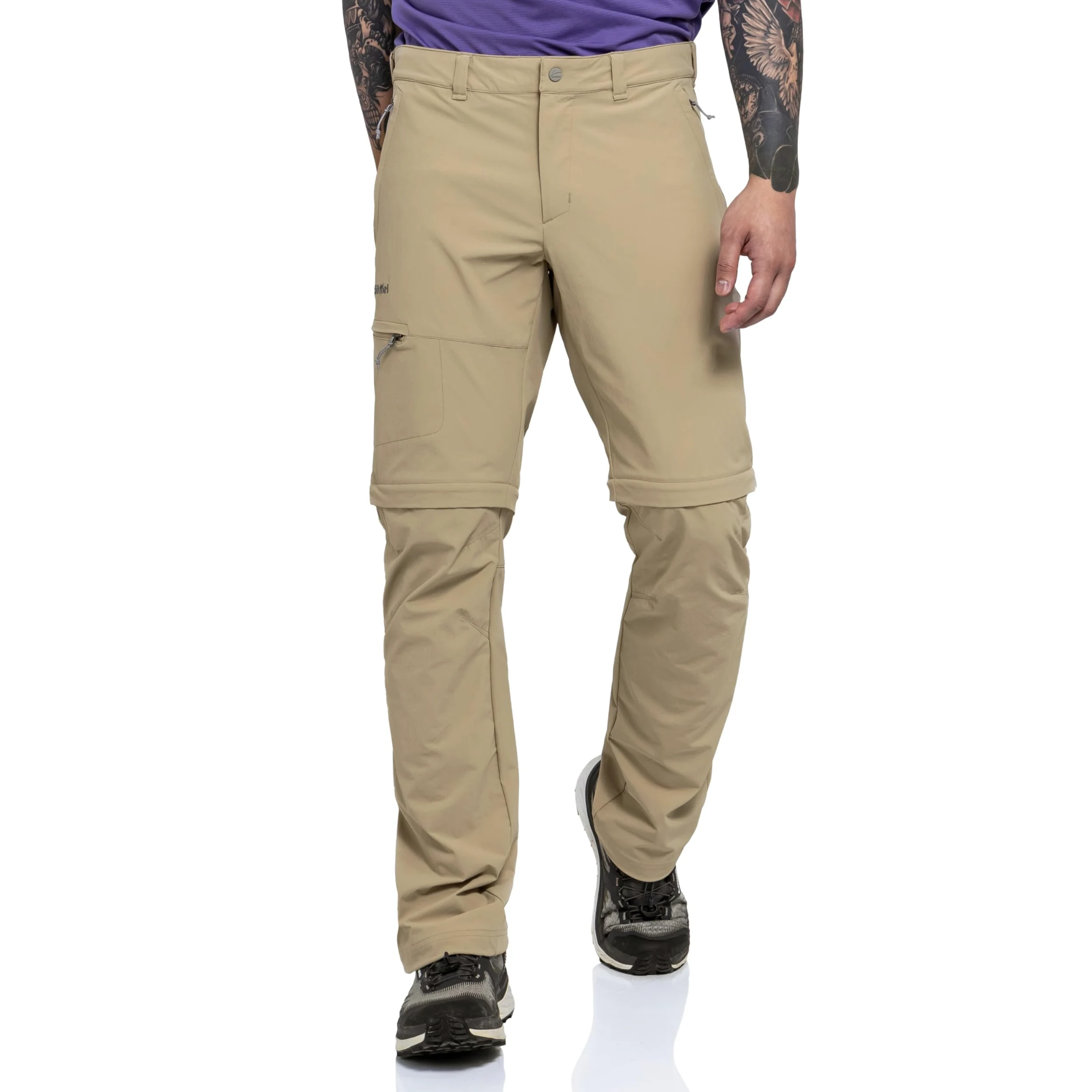 Schöffel Pants Koper1 Zip Off - Spodnie z odpinanymi nogawkami Mężczyźni