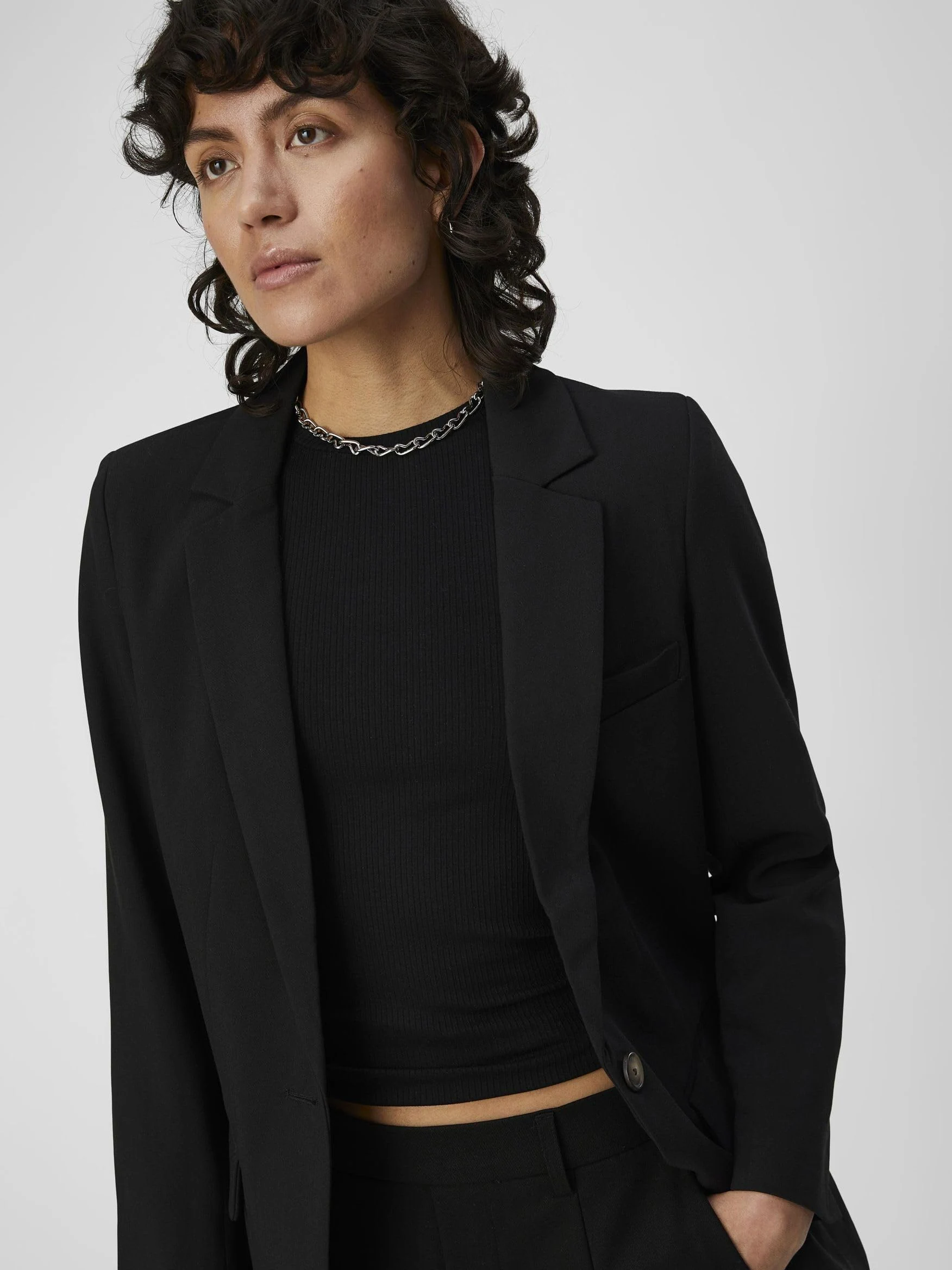 Object Blezerek Kobiety Objsigrid L/S Blazer Noos