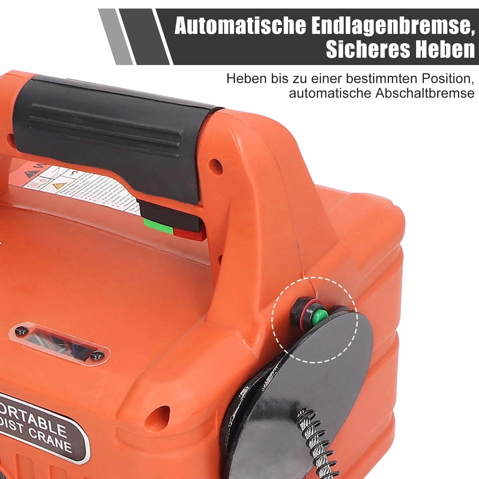 Elektryczna wciągarka linowa, 500KG/1100lb Elektroniczna wciągarka linowa Wciągarka Wciągarki z Bezprzewodowym pilotem zdalnego sterowania Zabezpieczenie przed przeciążeniem 7.6m/25ft Maksymalna