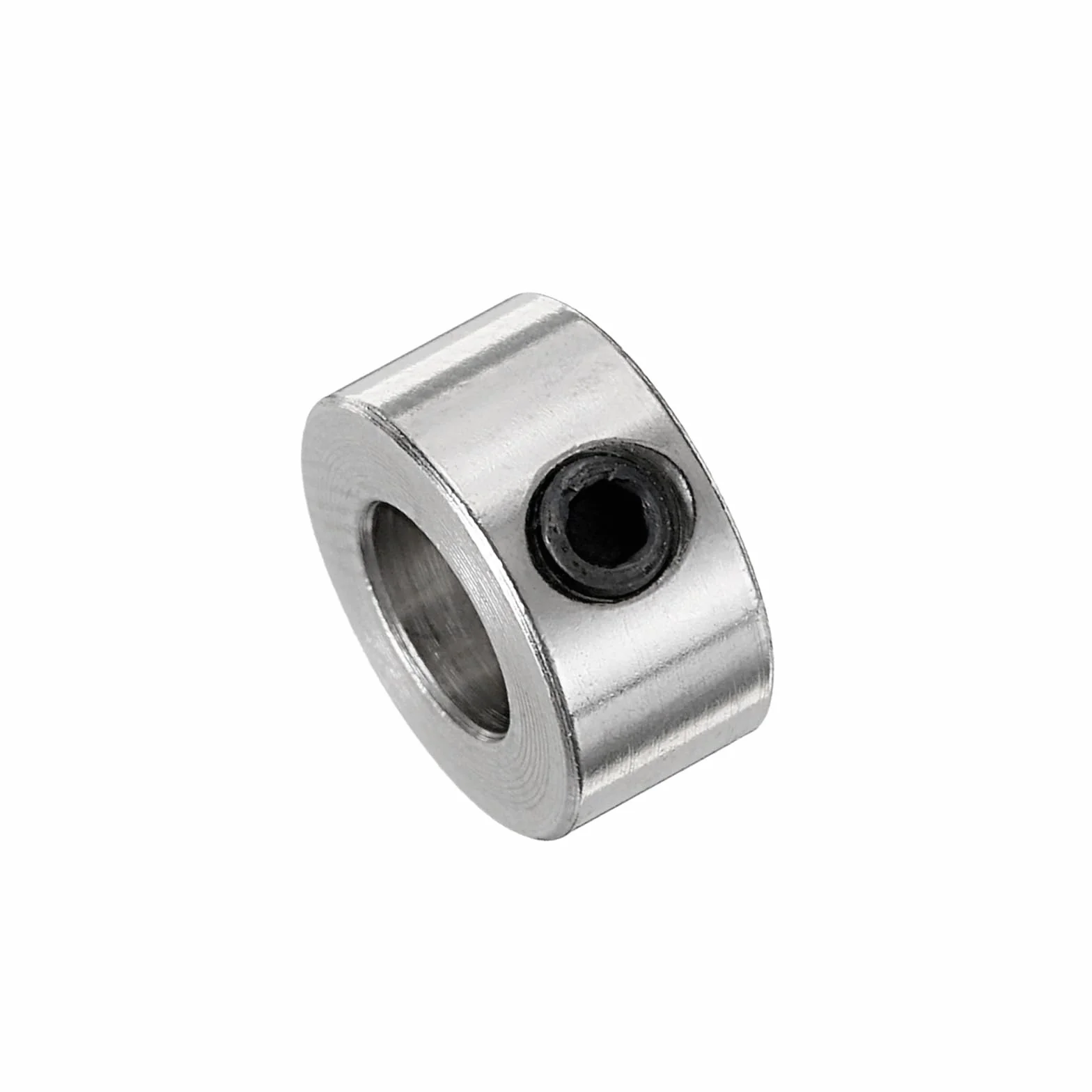 QUARKZMAN 15 sztuk 5,05 mm obroże śrubowe, średnica zewnętrzna 10 mm, grubość 5 mm, kołnierz ograniczający wiertło, kołnierze głębokości do wierteł ze stali węglowej