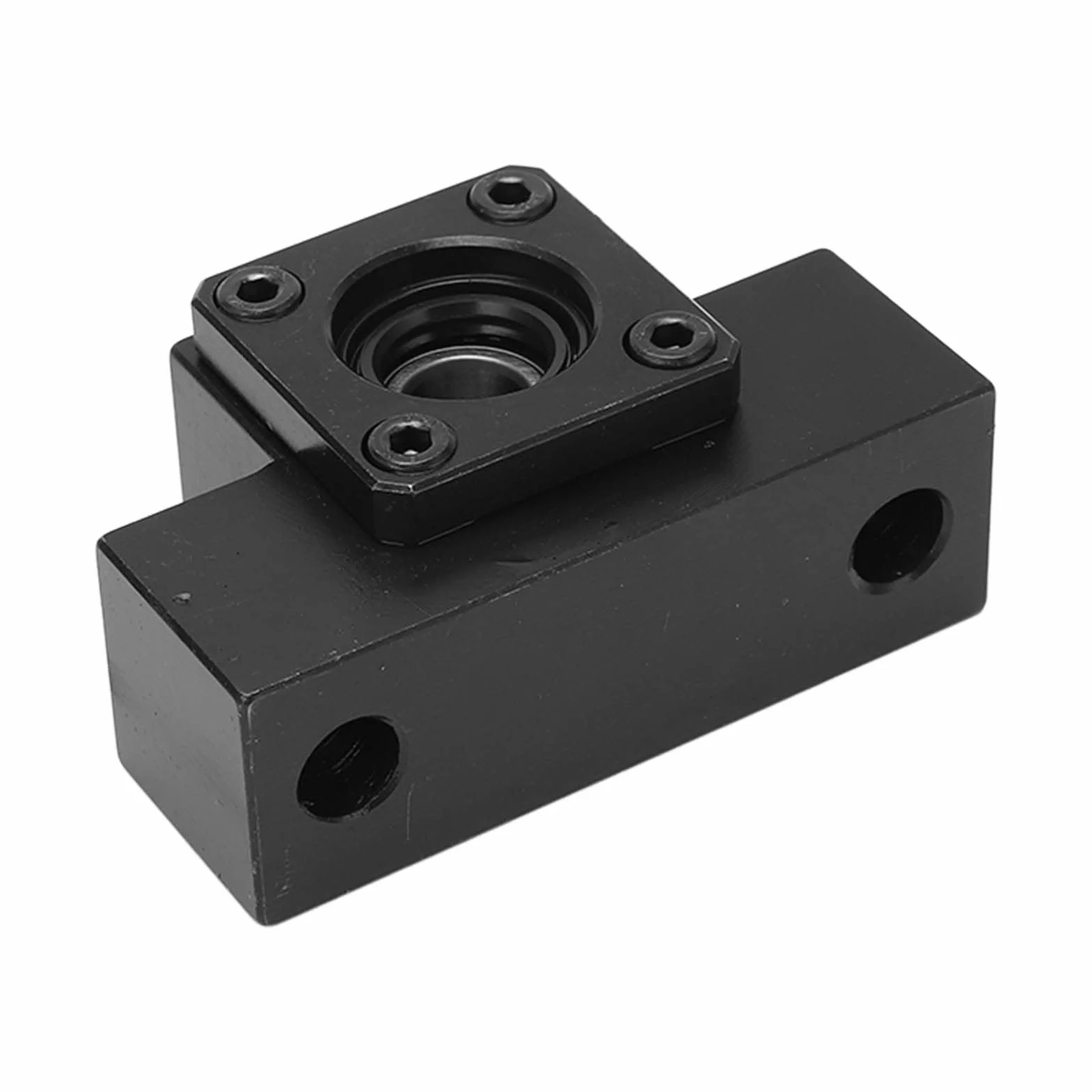 Śruba Kulowa Podpora Końcowa EK10 Ballscrew Ballscrew Zestaw Bloku łożyskowego ze Stali Węglowej Ballscrew Blok Wspornika Bloku łożyska dla SFU1604 SFU1605 SFU1610