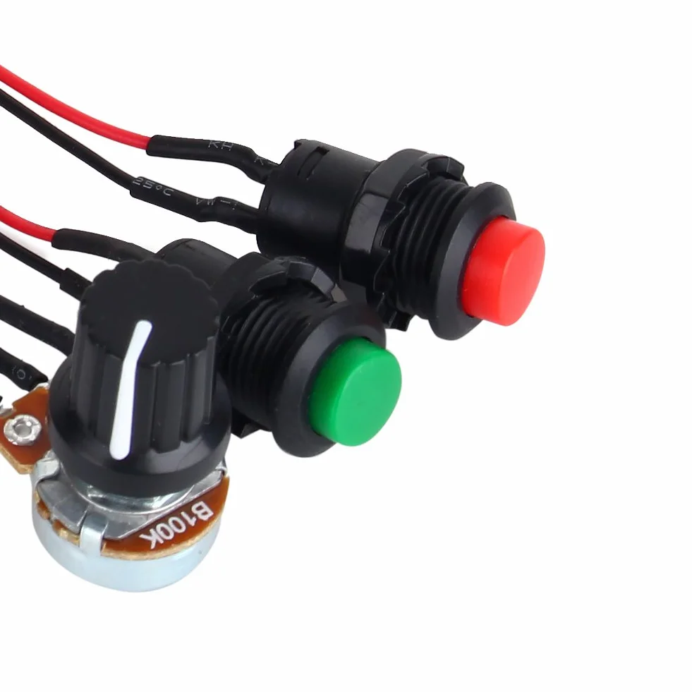 Regulator prędkości silnika DC, regulator PWM przełącznik cofania DC 6-24 V 3 A silnik cofanie