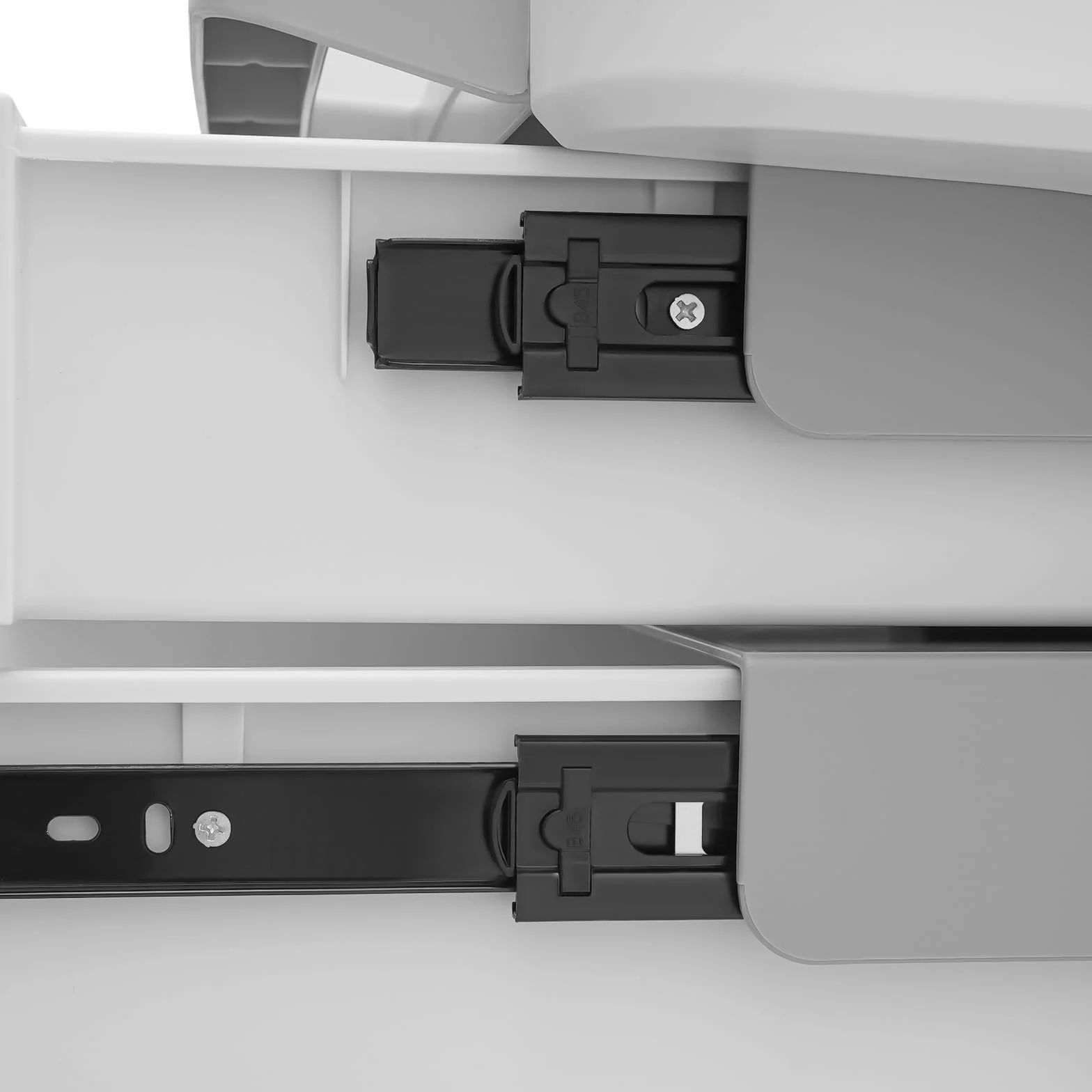 Wózek laboratoryjny, wózek medyczny z 2 szufladami, wózek mobilny, wózek kosmetyczny z ABS, wózek do przechowywania z 4 kółkami, wózek medyczny do laboratorium, kosmetyków, salonu, obciążenie 50 kg