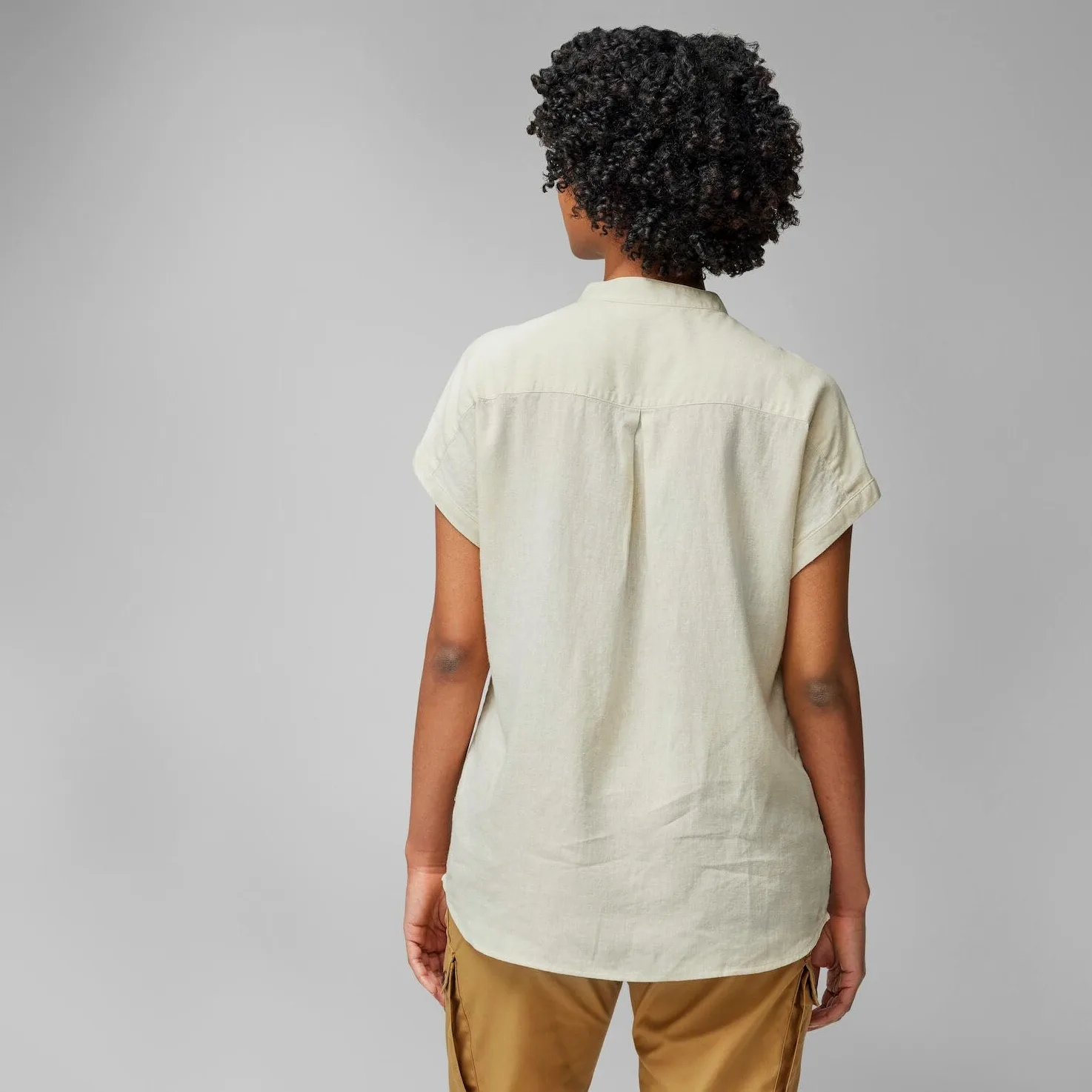 Fjällräven Koszulka Kobiety Övik Hemp Shirt Ss W