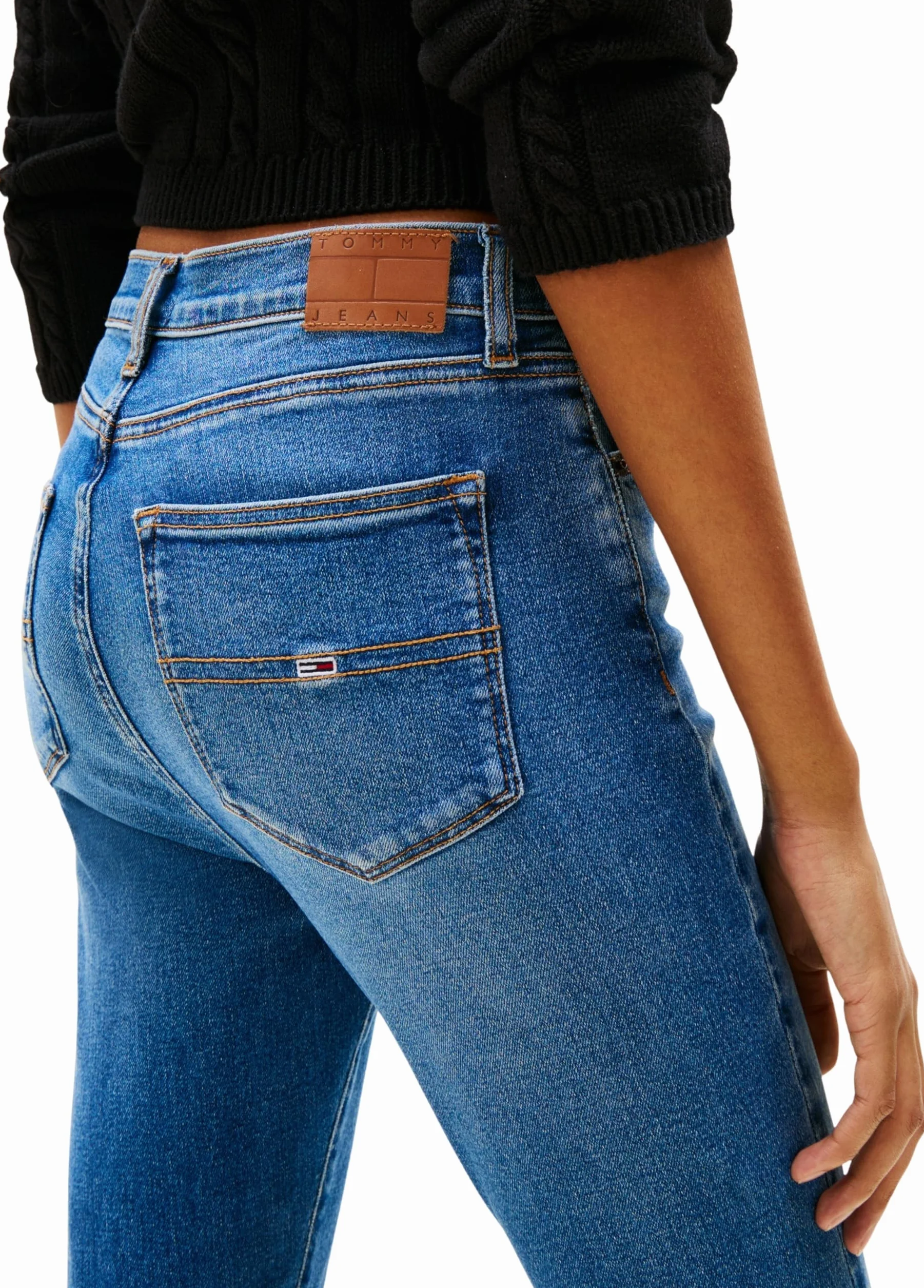 Tommy Jeans Sylvia Hgh Skn Bi0234 Dw0dw20655 - Wąskie Kobiety