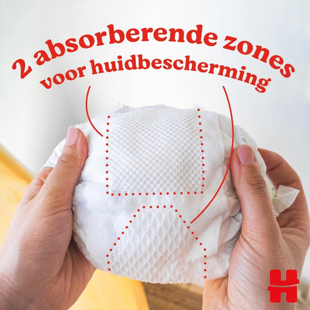 Huggies Extra Care Pieluszki, Rozmiar 4 (7-18 kg)
