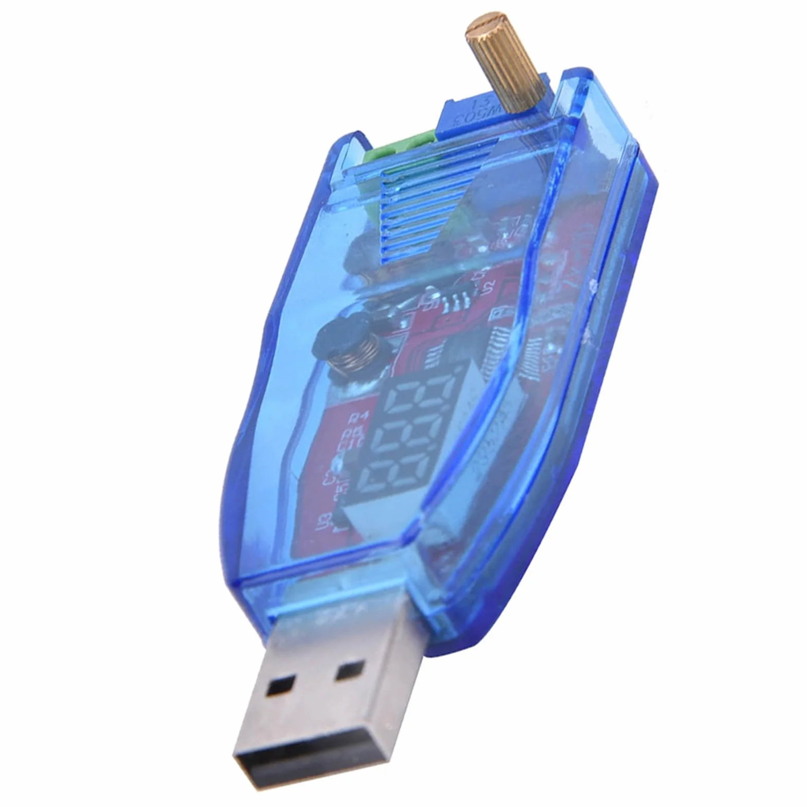 Regulowany Moduł Zasilacza Step UP, Regulator Napięcia 5V do 24V z Wyświetlaczem, Moduł Regulatora Zasilania USB
