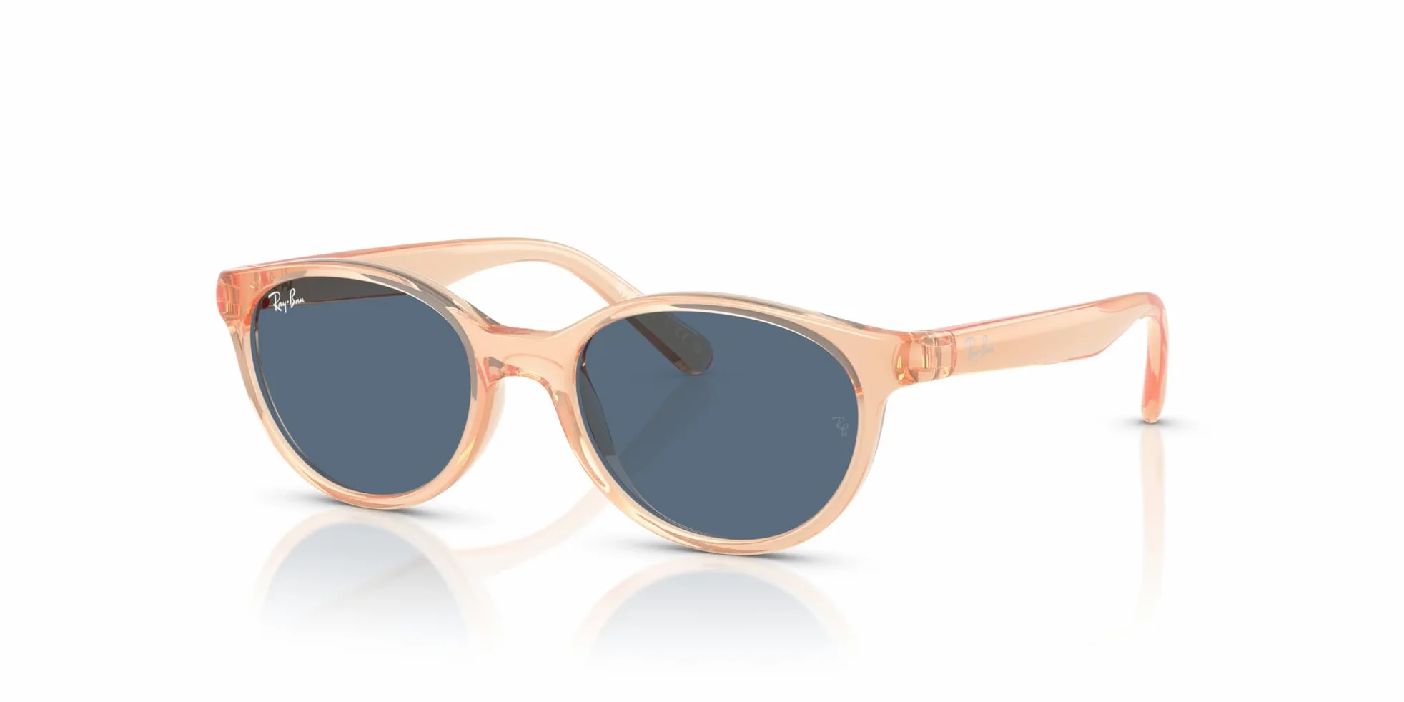 Ray-Ban Owalne okulary przeciwsłoneczne Rj9080s