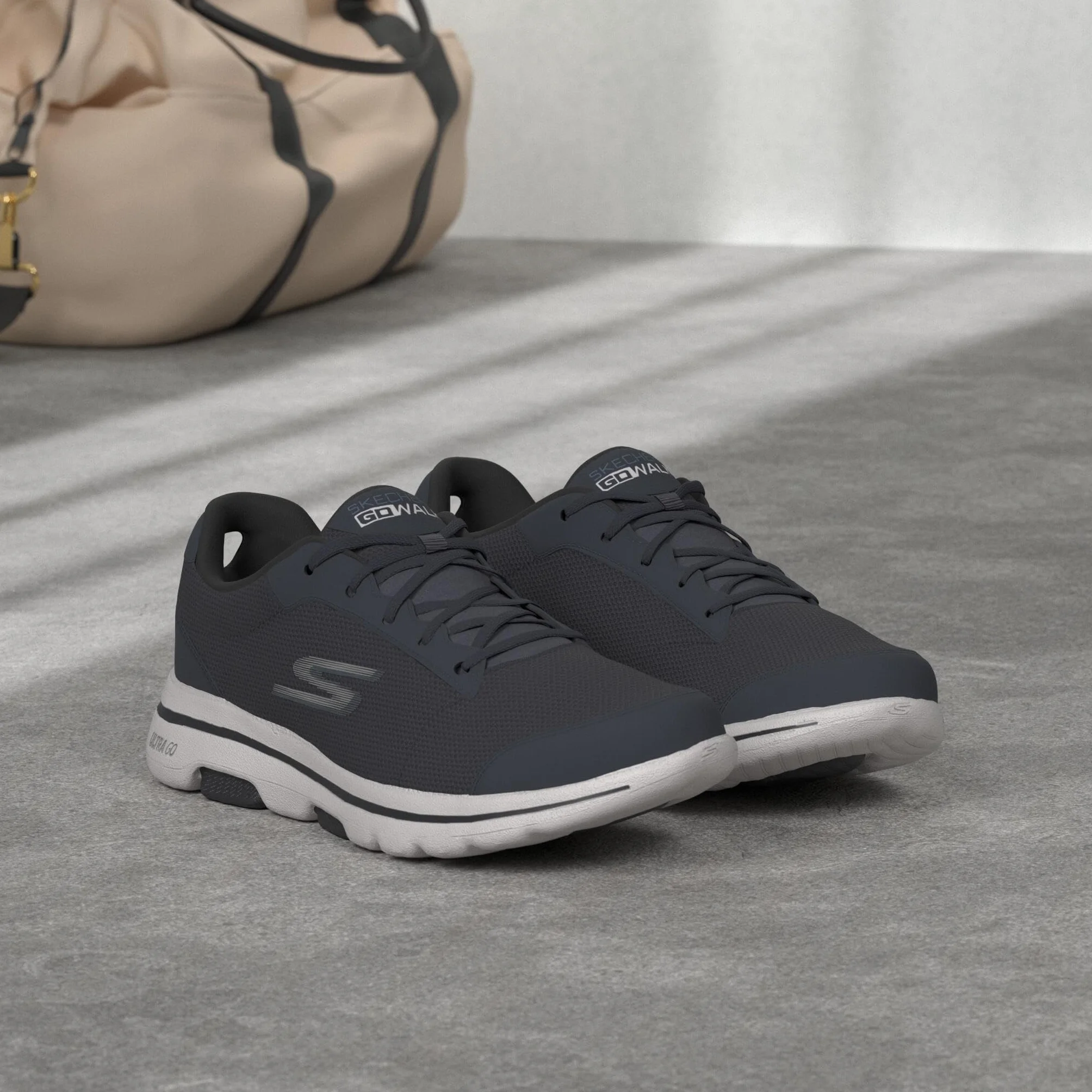 Skechers Męskie buty sportowe Gowalk 5 Athletic Mesh Lace Up Performance Walking Sneaker